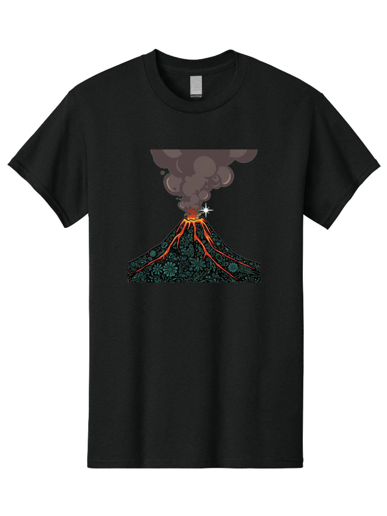 Volcano-4 Men'S Graphic Tee, 100% Cotton, Comfortable Casual Summer Wear, Machine Washable, Vintage Camera, Old Camera, Antique Camera, Black Camera, Classic Photography, Photography Equipment, Nostalgic Device, Film Camera, Camera Art Bai500