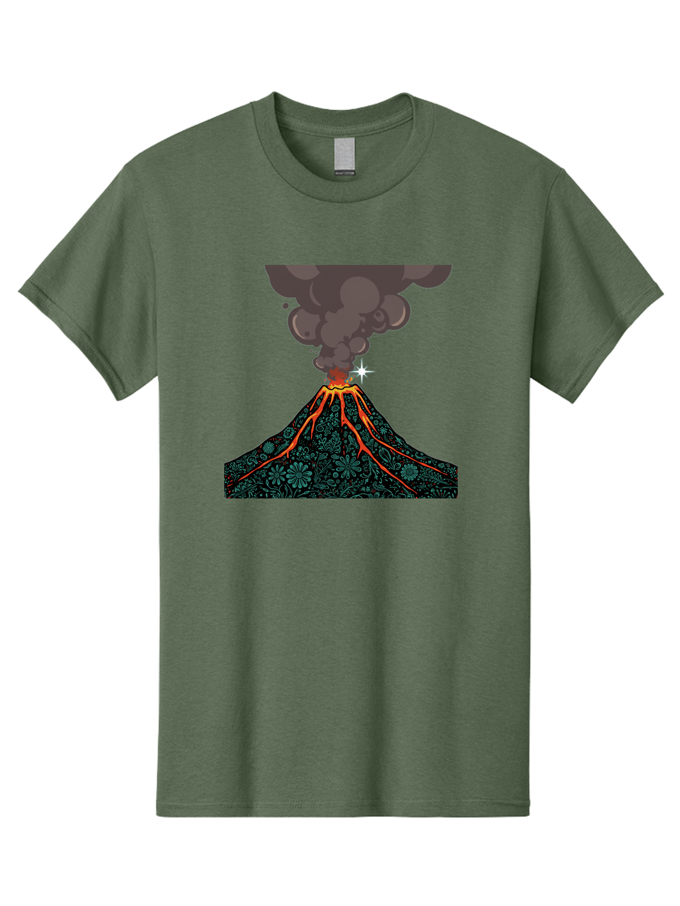 Volcano-4 Men'S Graphic Tee, 100% Cotton, Comfortable Casual Summer Wear, Machine Washable, Vintage Camera, Old Camera, Antique Camera, Black Camera, Classic Photography, Photography Equipment, Nostalgic Device, Film Camera, Camera Art Bai500