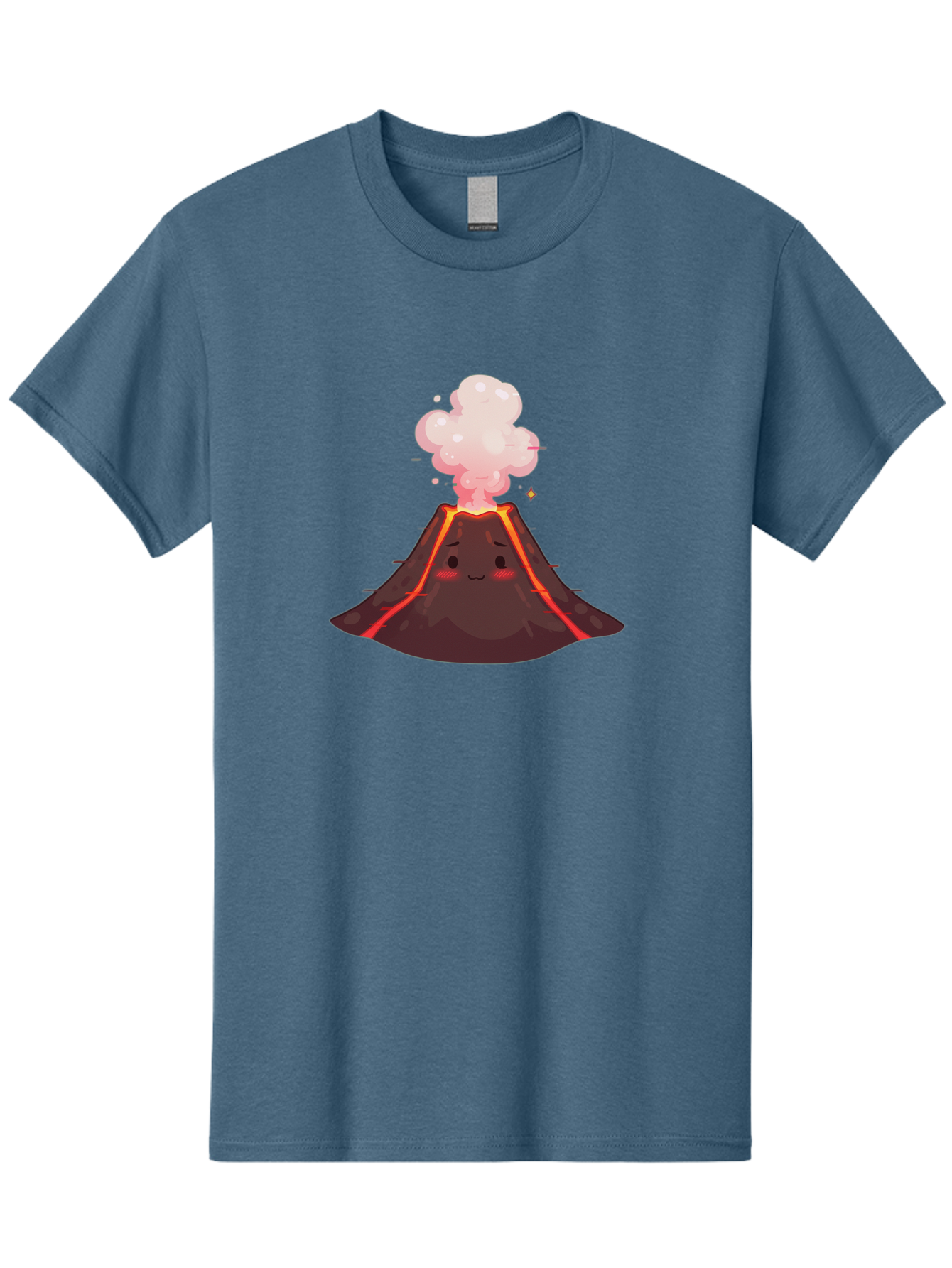 Volcano-Cartoon Men'S Graphic Tee, 100% Cotton, Comfortable Casual Summer Wear, Machine Washable, Vintage Camera, Old Camera, Antique Camera, Black Camera, Classic Photography, Photography Equipment, Nostalgic Device, Film Camera, Camera Art Bai506