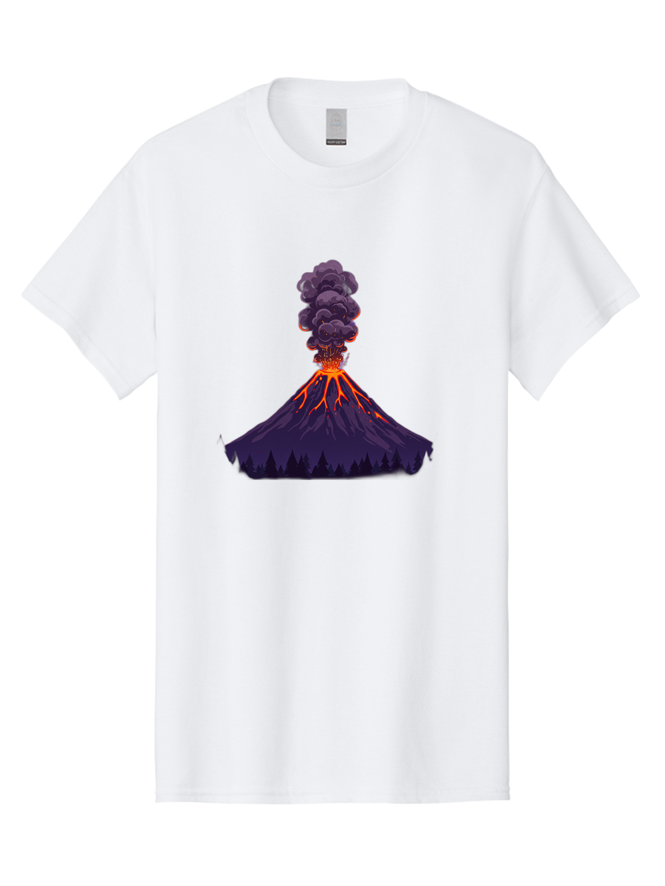 Volcano-Erupting-10 Men'S Graphic Tee, 100% Cotton, Comfortable Casual Summer Wear, Machine Washable, Vintage Camera, Old Camera, Antique Camera, Black Camera, Classic Photography, Photography Equipment, Nostalgic Device, Film Camera, Bai519