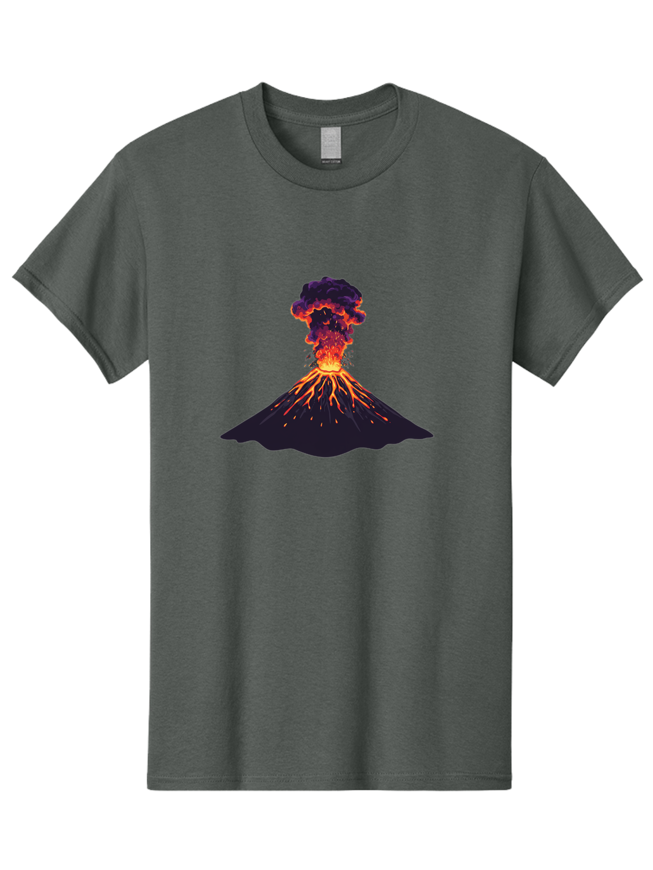 Volcano-Erupting-12 Men'S Graphic Tee, 100% Cotton, Comfortable Casual Summer Wear, Machine Washable, Vintage Camera, Old Camera, Antique Camera, Black Camera, Classic Photography, Photography Equipment, Nostalgic Device, Film Camera, Bai521