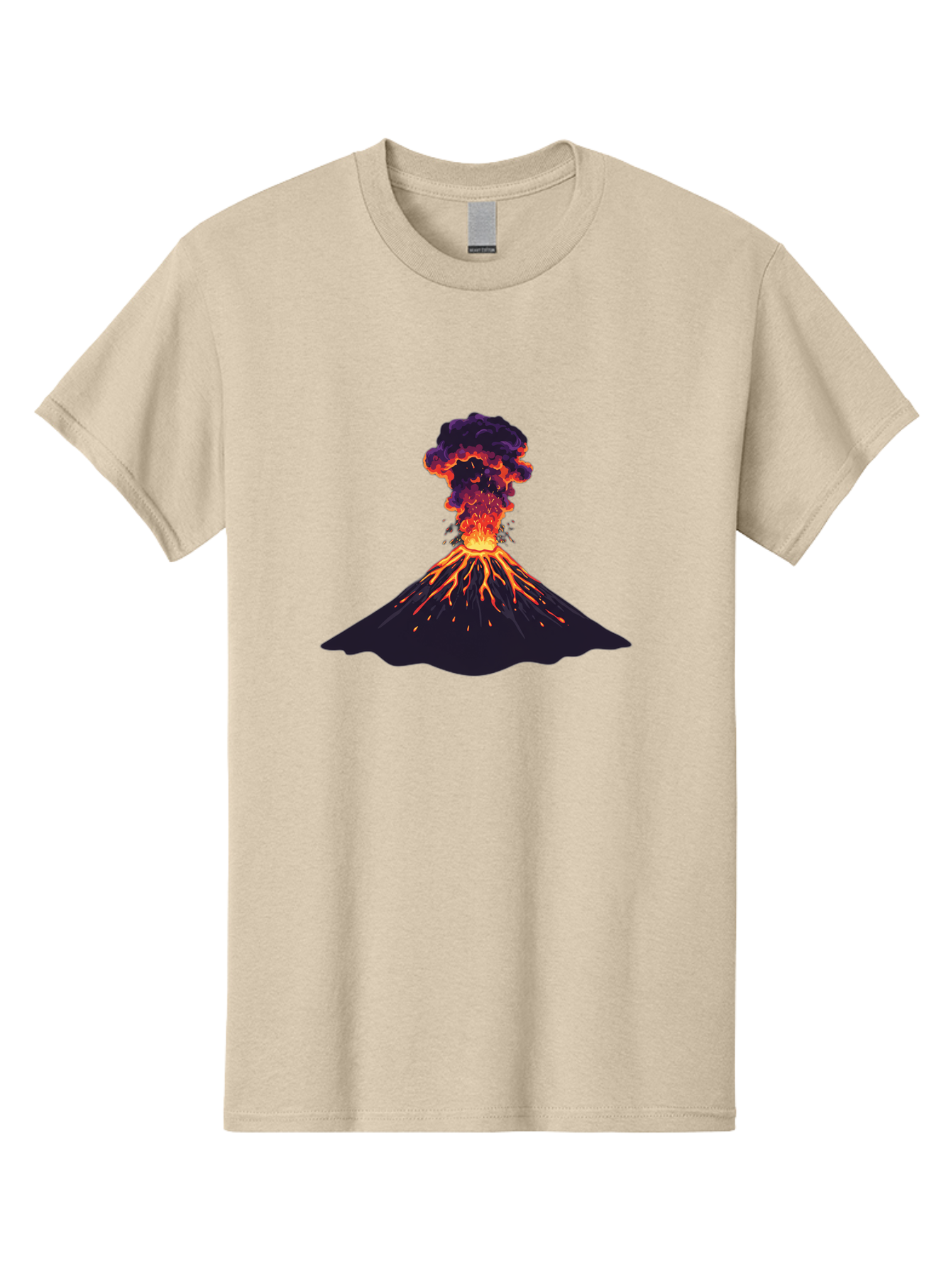 Volcano-Erupting-12 Men'S Graphic Tee, 100% Cotton, Comfortable Casual Summer Wear, Machine Washable, Vintage Camera, Old Camera, Antique Camera, Black Camera, Classic Photography, Photography Equipment, Nostalgic Device, Film Camera, Bai521