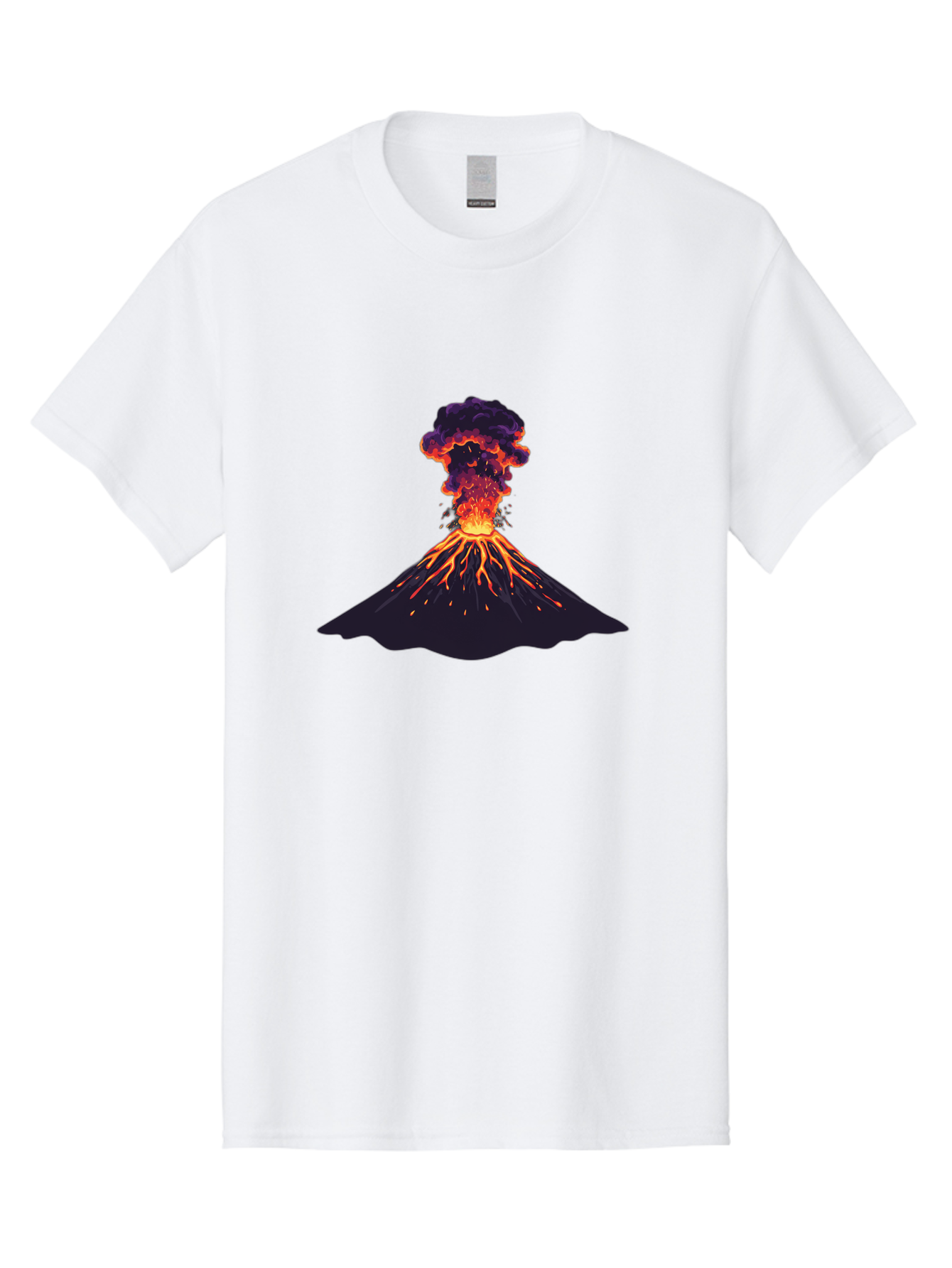 Volcano-Erupting-12 Men'S Graphic Tee, 100% Cotton, Comfortable Casual Summer Wear, Machine Washable, Vintage Camera, Old Camera, Antique Camera, Black Camera, Classic Photography, Photography Equipment, Nostalgic Device, Film Camera, Bai521