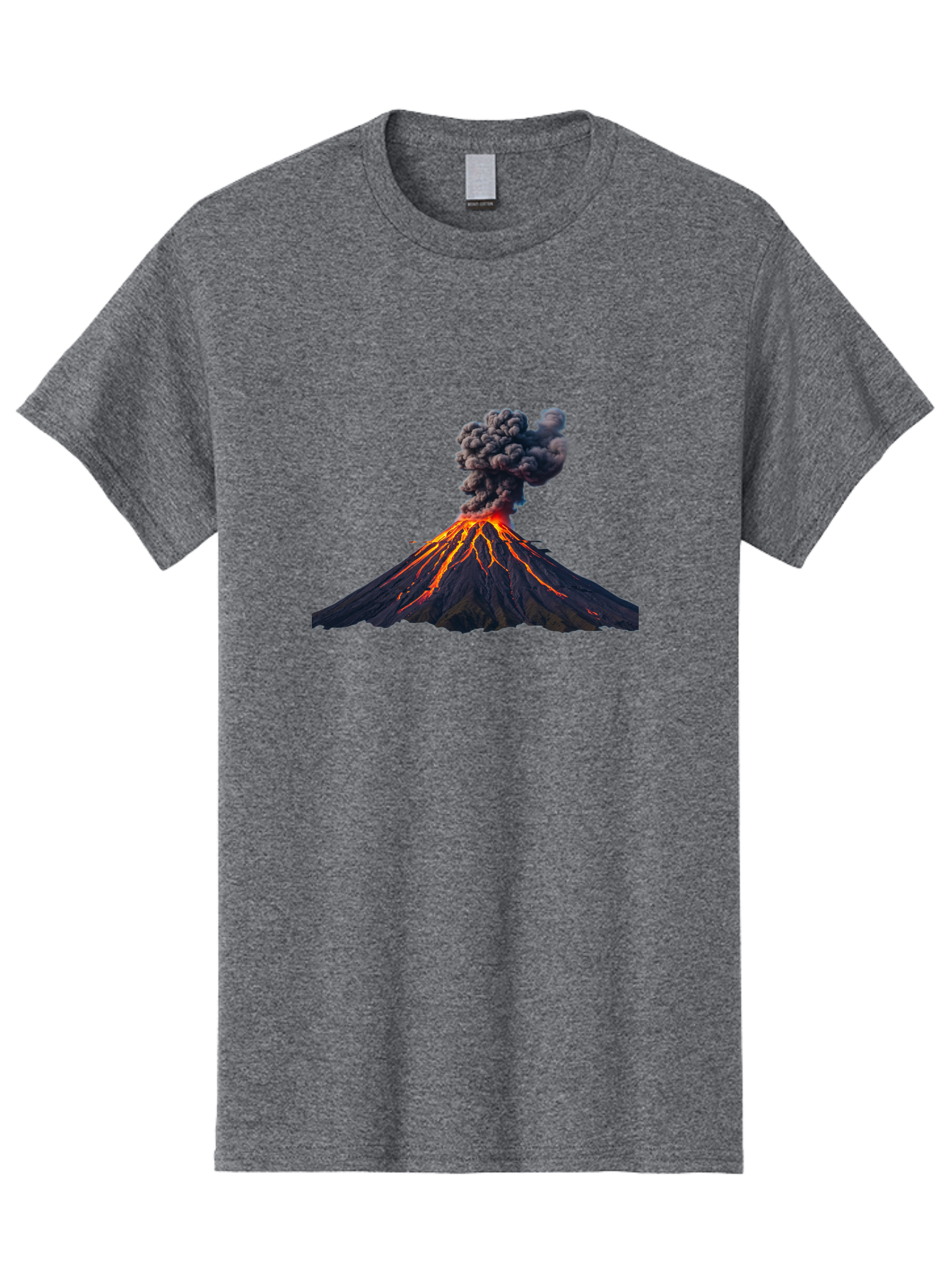Volcano-Erupting-15 Men'S Graphic Tee, 100% Cotton, Comfortable Casual Summer Wear, Machine Washable, Vintage Camera, Old Camera, Antique Camera, Black Camera, Classic Photography, Photography Equipment, Nostalgic Device, Film Camera, Bai524
