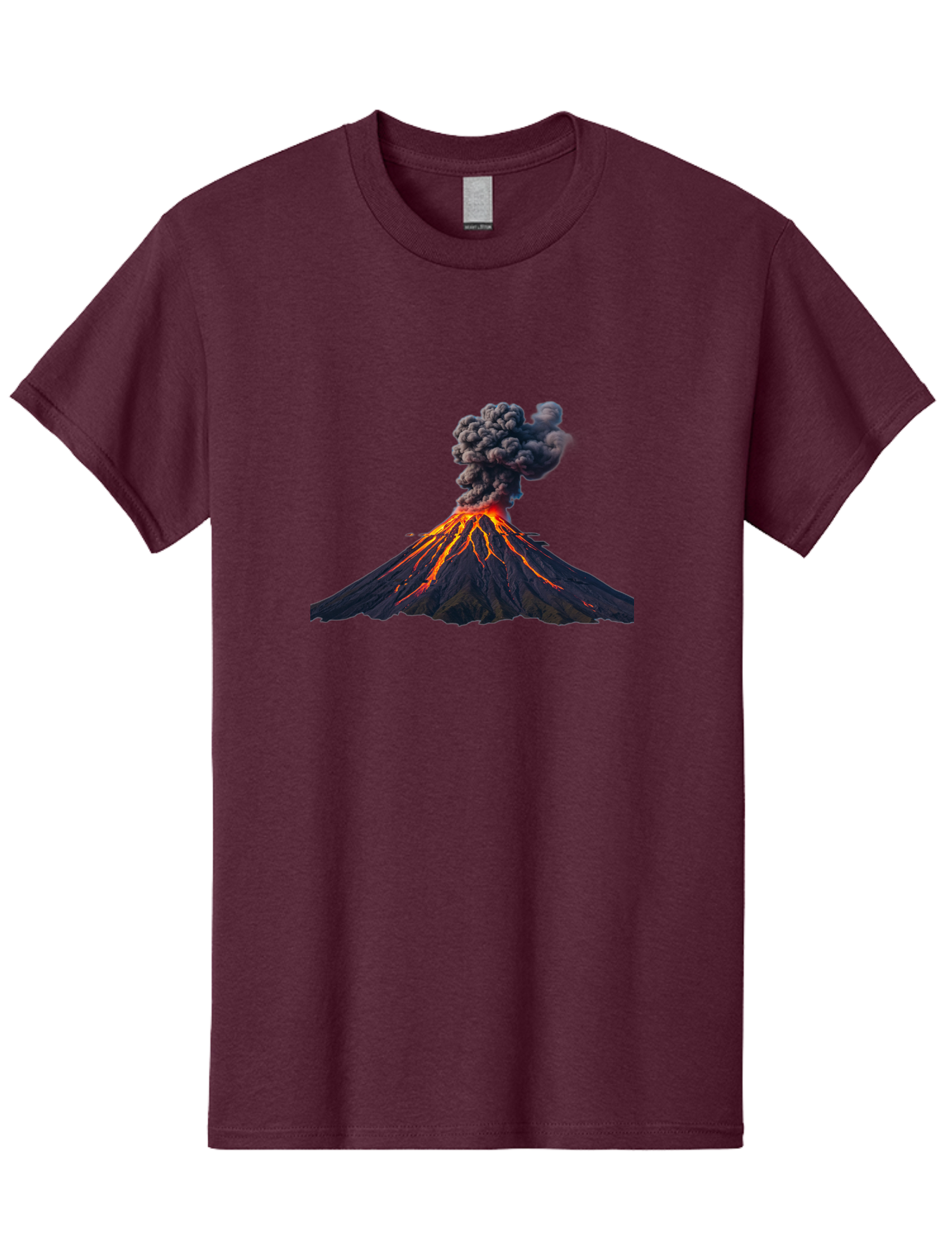 Volcano-Erupting-15 Men'S Graphic Tee, 100% Cotton, Comfortable Casual Summer Wear, Machine Washable, Vintage Camera, Old Camera, Antique Camera, Black Camera, Classic Photography, Photography Equipment, Nostalgic Device, Film Camera, Bai524