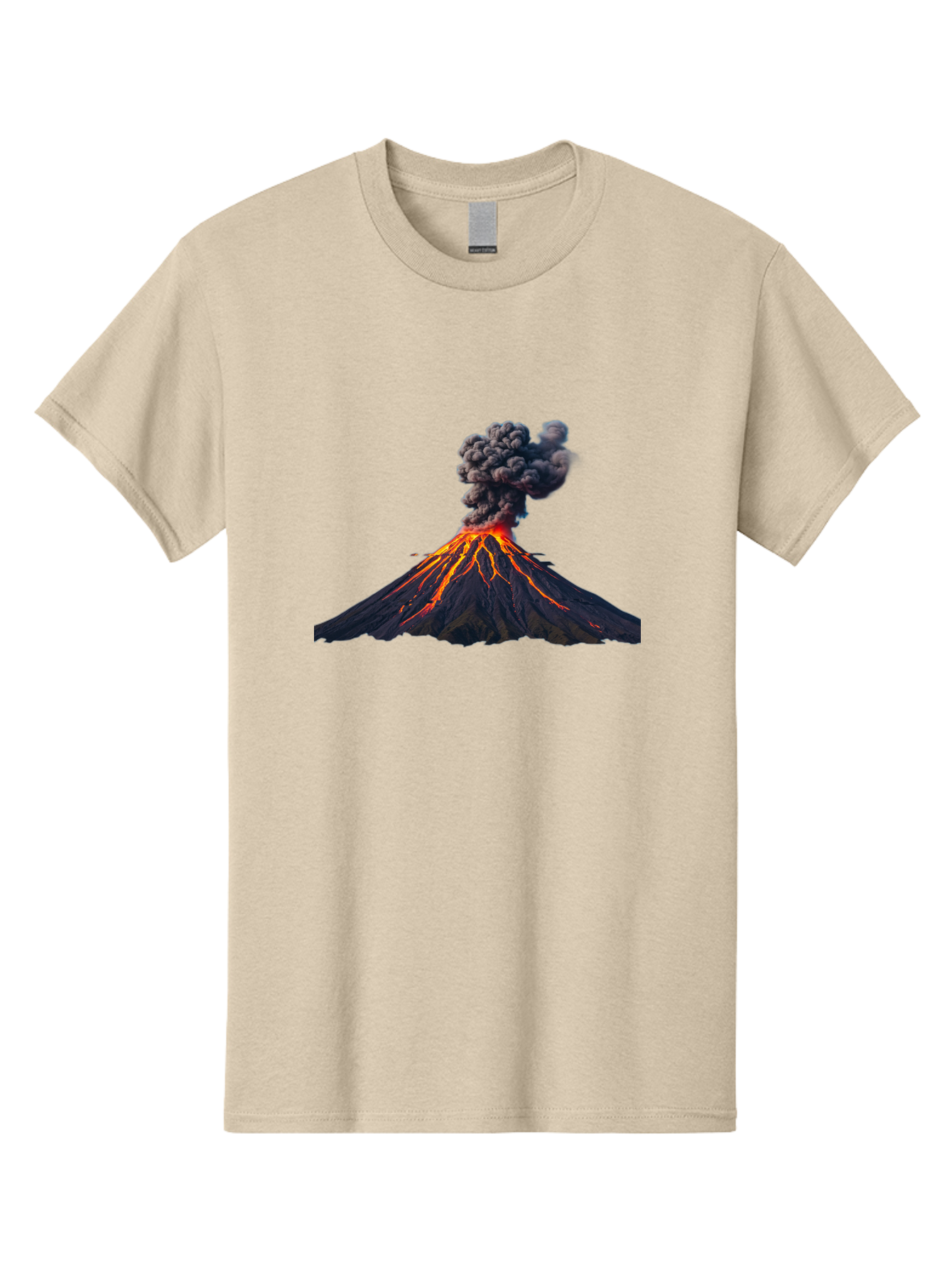 Volcano-Erupting-15 Men'S Graphic Tee, 100% Cotton, Comfortable Casual Summer Wear, Machine Washable, Vintage Camera, Old Camera, Antique Camera, Black Camera, Classic Photography, Photography Equipment, Nostalgic Device, Film Camera, Bai524