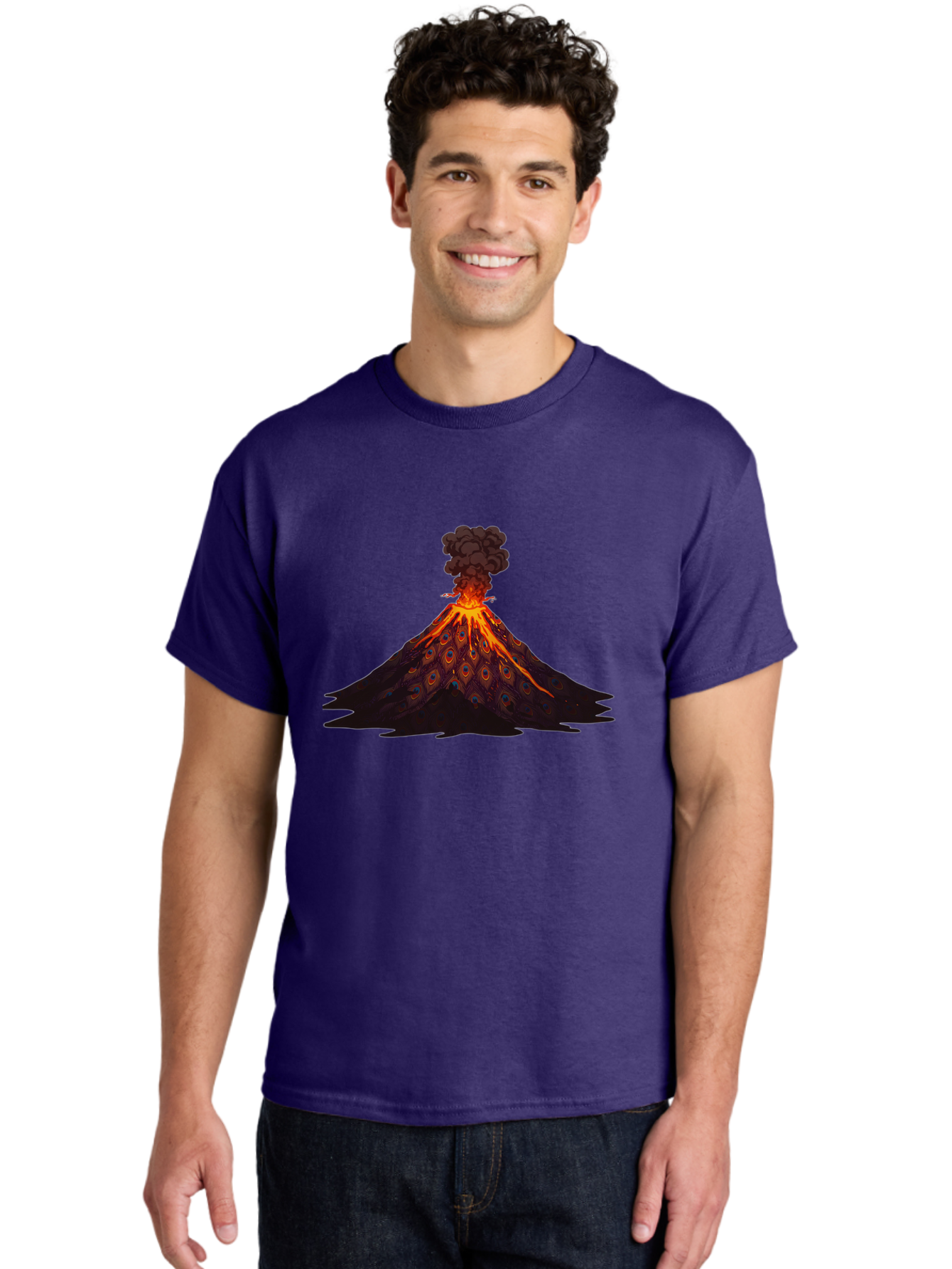 Volcano-Erupting-17 Men'S Graphic Tee, 100% Cotton, Comfortable Casual Summer Wear, Machine Washable, Vintage Camera, Old Camera, Antique Camera, Black Camera, Classic Photography, Photography Equipment, Nostalgic Device, Film Camera, Bai526