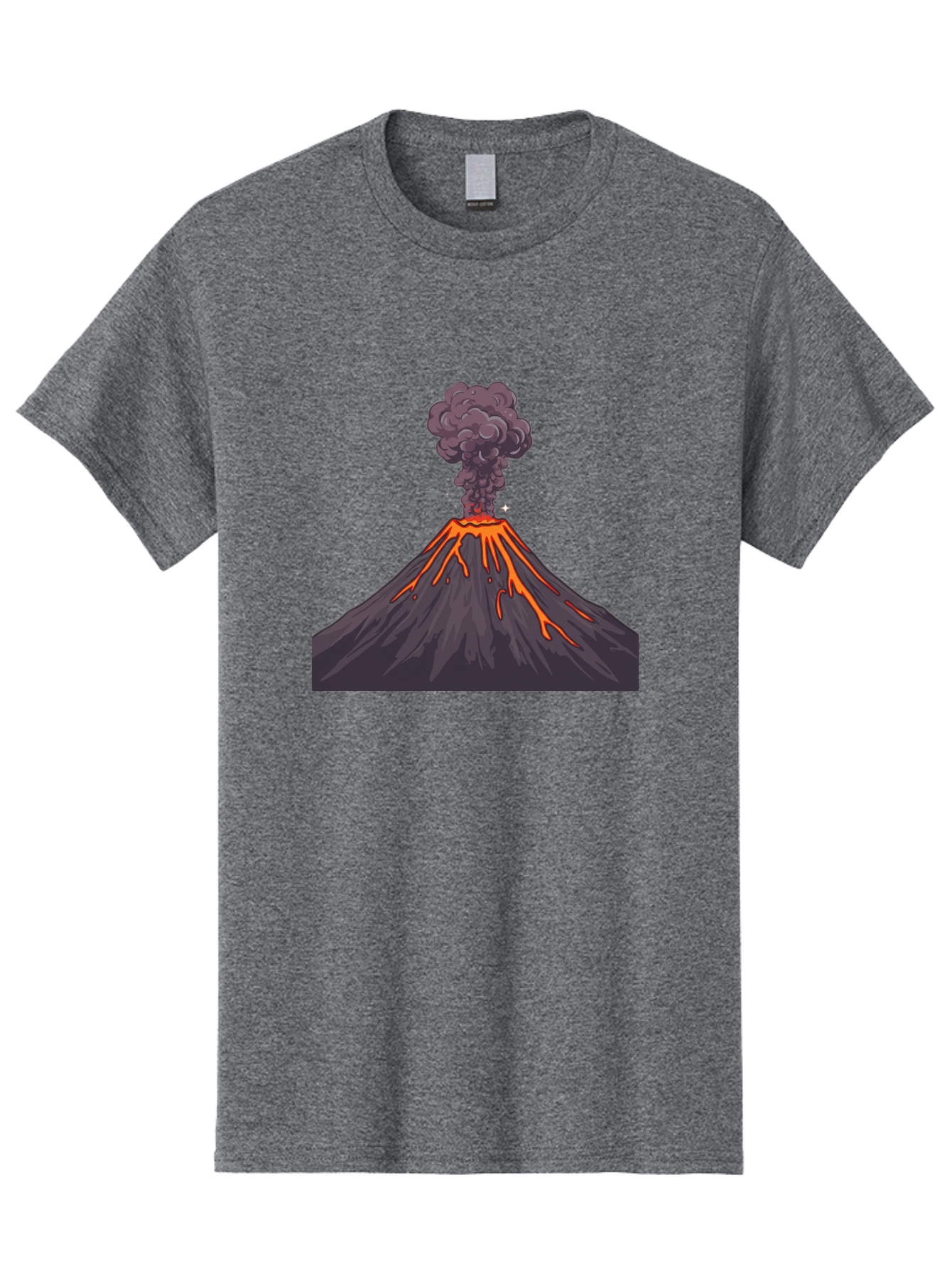 Volcano-Erupting-3 Men'S Graphic Tee, 100% Cotton, Comfortable Casual Summer Wear, Machine Washable, Vintage Camera, Old Camera, Antique Camera, Black Camera, Classic Photography, Photography Equipment, Nostalgic Device, Film Camera, Bai529