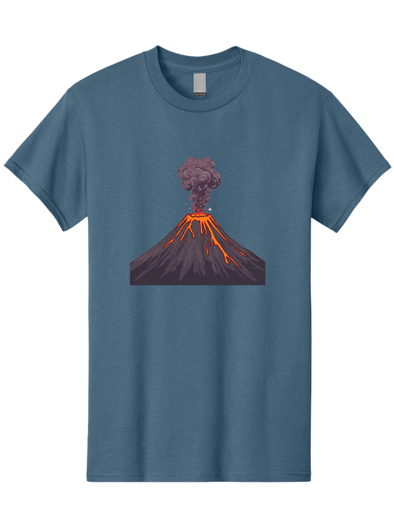 Volcano-Erupting-3 Men'S Graphic Tee, 100% Cotton, Comfortable Casual Summer Wear, Machine Washable, Vintage Camera, Old Camera, Antique Camera, Black Camera, Classic Photography, Photography Equipment, Nostalgic Device, Film Camera, Bai529