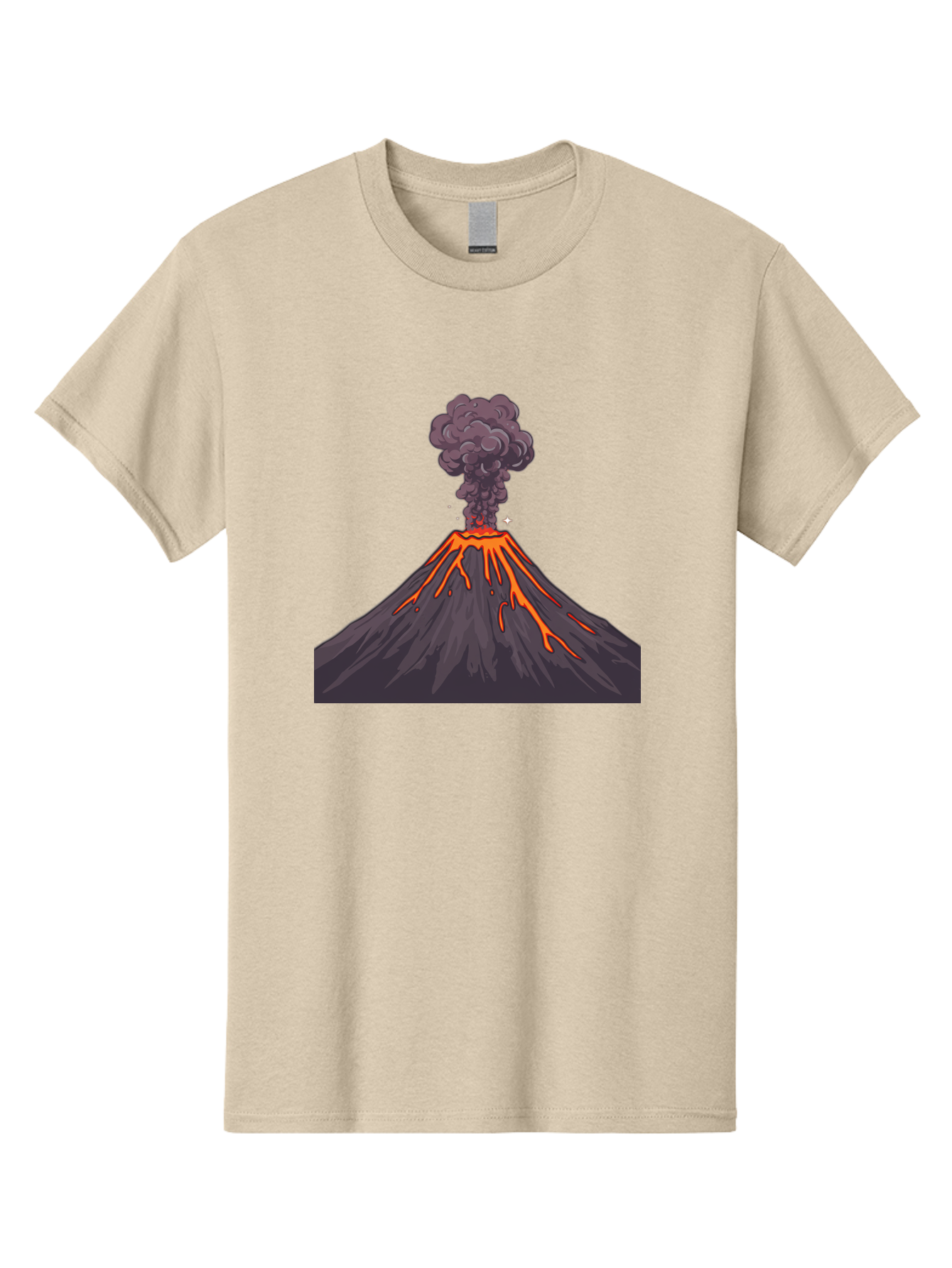 Volcano-Erupting-3 Men'S Graphic Tee, 100% Cotton, Comfortable Casual Summer Wear, Machine Washable, Vintage Camera, Old Camera, Antique Camera, Black Camera, Classic Photography, Photography Equipment, Nostalgic Device, Film Camera, Bai529