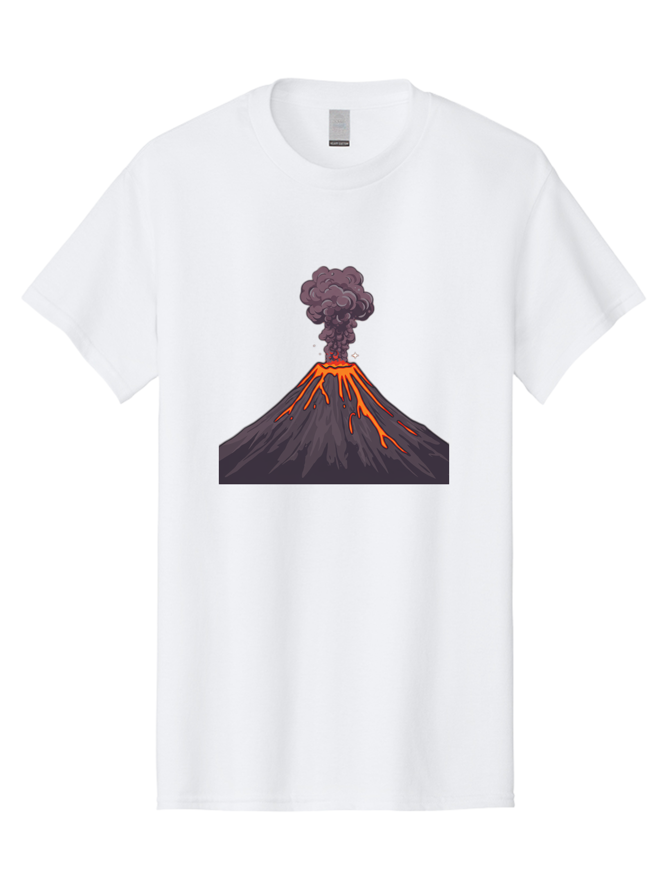 Volcano-Erupting-3 Men'S Graphic Tee, 100% Cotton, Comfortable Casual Summer Wear, Machine Washable, Vintage Camera, Old Camera, Antique Camera, Black Camera, Classic Photography, Photography Equipment, Nostalgic Device, Film Camera, Bai529