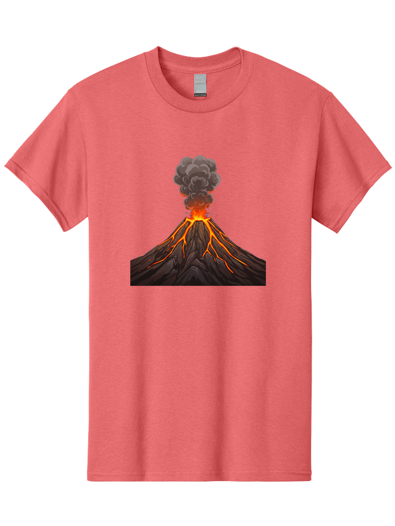 Volcano-Erupting-4 Men'S Graphic Tee, 100% Cotton, Comfortable Casual Summer Wear, Machine Washable, Vintage Camera, Old Camera, Antique Camera, Black Camera, Classic Photography, Photography Equipment, Nostalgic Device, Film Camera, Bai530
