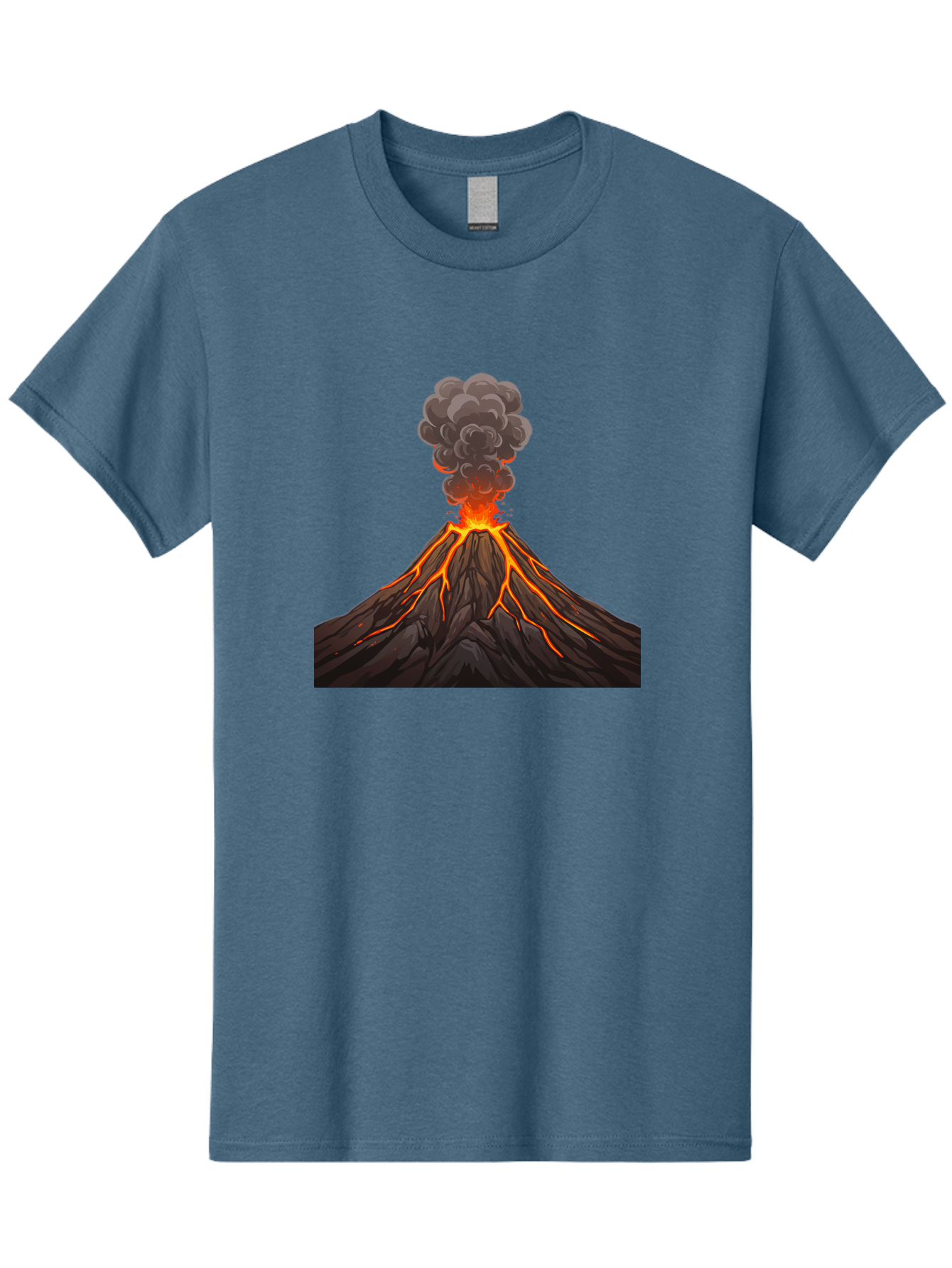 Volcano-Erupting-4 Men'S Graphic Tee, 100% Cotton, Comfortable Casual Summer Wear, Machine Washable, Vintage Camera, Old Camera, Antique Camera, Black Camera, Classic Photography, Photography Equipment, Nostalgic Device, Film Camera, Bai530