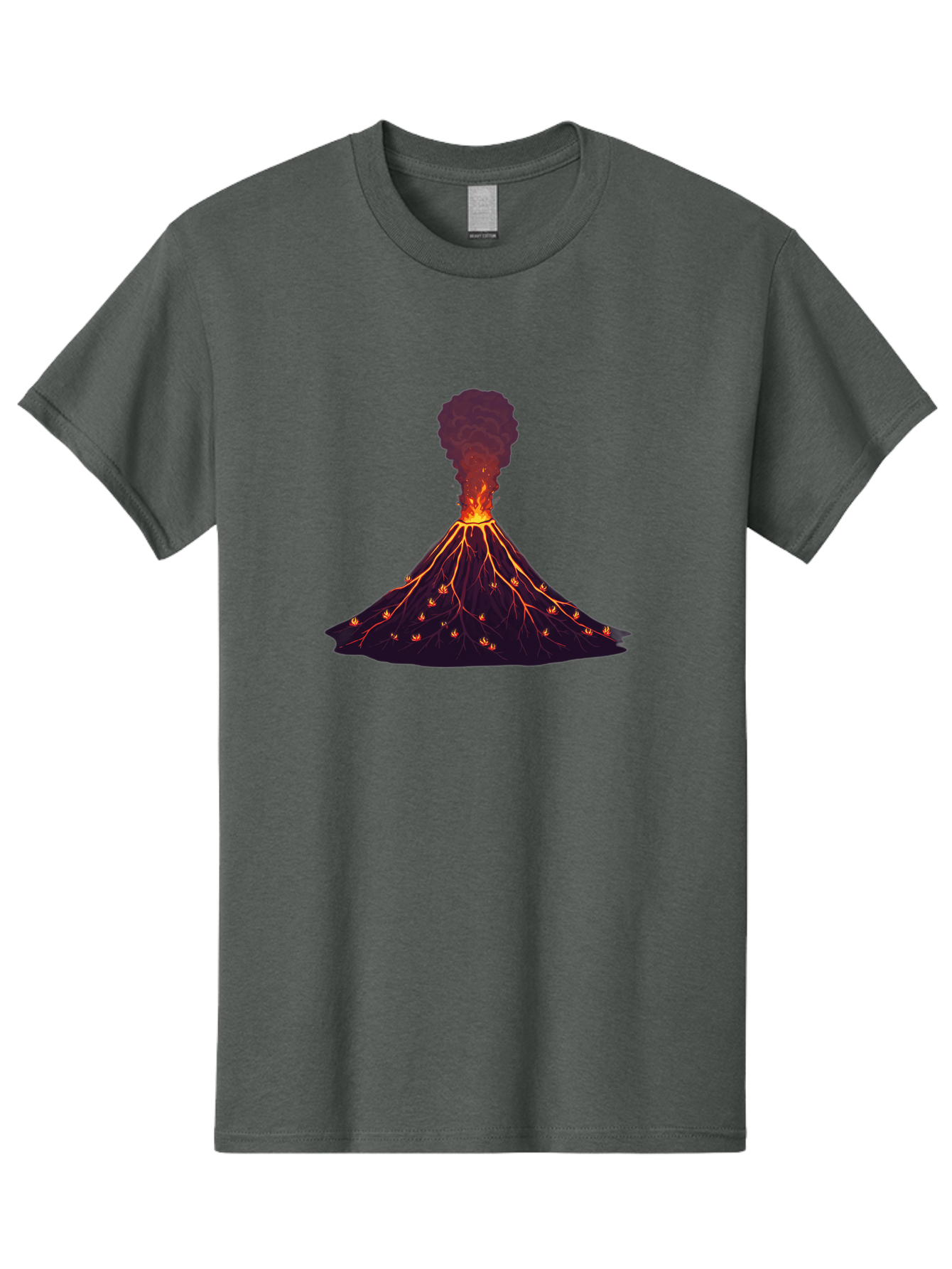 Volcano-Erupting Men'S Graphic Tee, 100% Cotton, Comfortable Casual Summer Wear, Machine Washable, Vintage Camera, Old Camera, Antique Camera, Black Camera, Classic Photography, Photography Equipment, Nostalgic Device, Film Camera, Camera Art Bai536