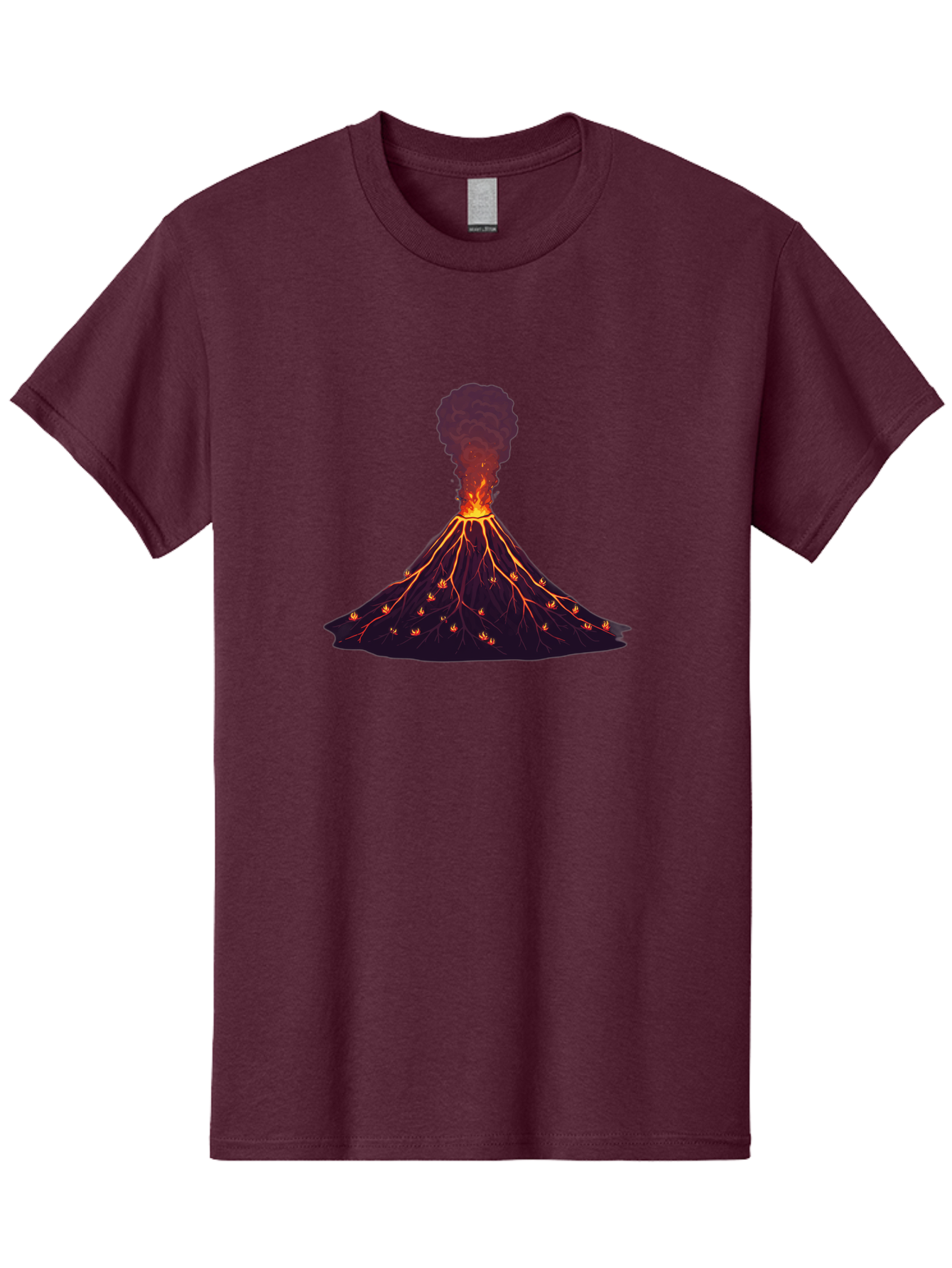 Volcano-Erupting Men'S Graphic Tee, 100% Cotton, Comfortable Casual Summer Wear, Machine Washable, Vintage Camera, Old Camera, Antique Camera, Black Camera, Classic Photography, Photography Equipment, Nostalgic Device, Film Camera, Camera Art Bai536