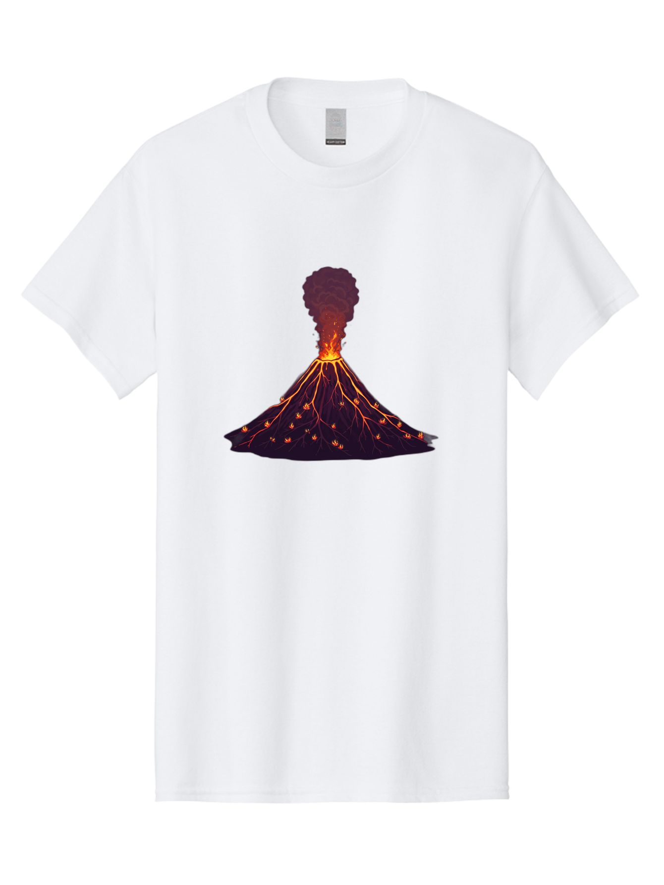 Volcano-Erupting Men'S Graphic Tee, 100% Cotton, Comfortable Casual Summer Wear, Machine Washable, Vintage Camera, Old Camera, Antique Camera, Black Camera, Classic Photography, Photography Equipment, Nostalgic Device, Film Camera, Camera Art Bai536