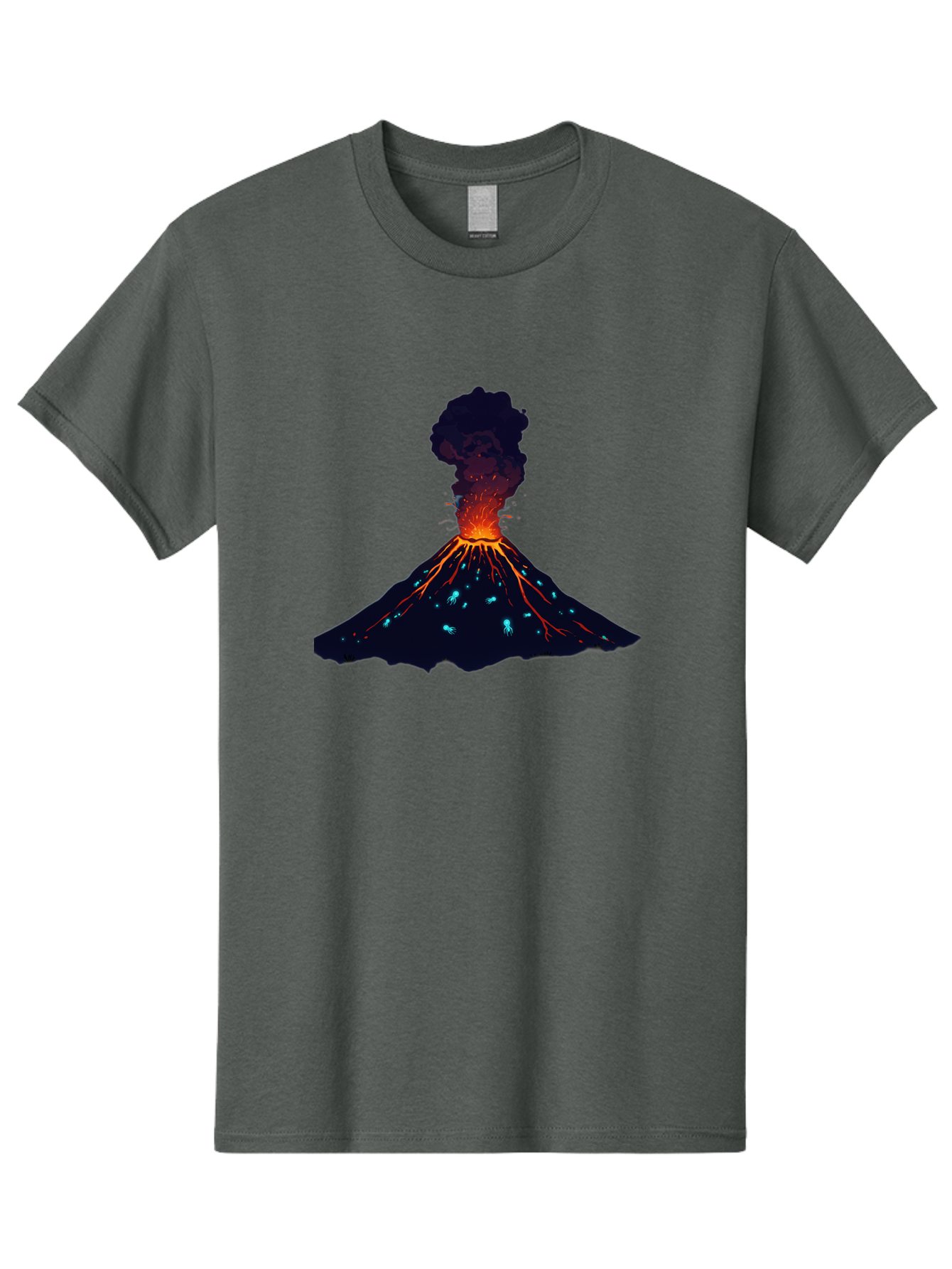 Volcano-Eruption-10 Men'S Graphic Tee, 100% Cotton, Comfortable Casual Summer Wear, Machine Washable, Vintage Camera, Old Camera, Antique Camera, Black Camera, Classic Photography, Photography Equipment, Nostalgic Device, Film Camera, Bai538
