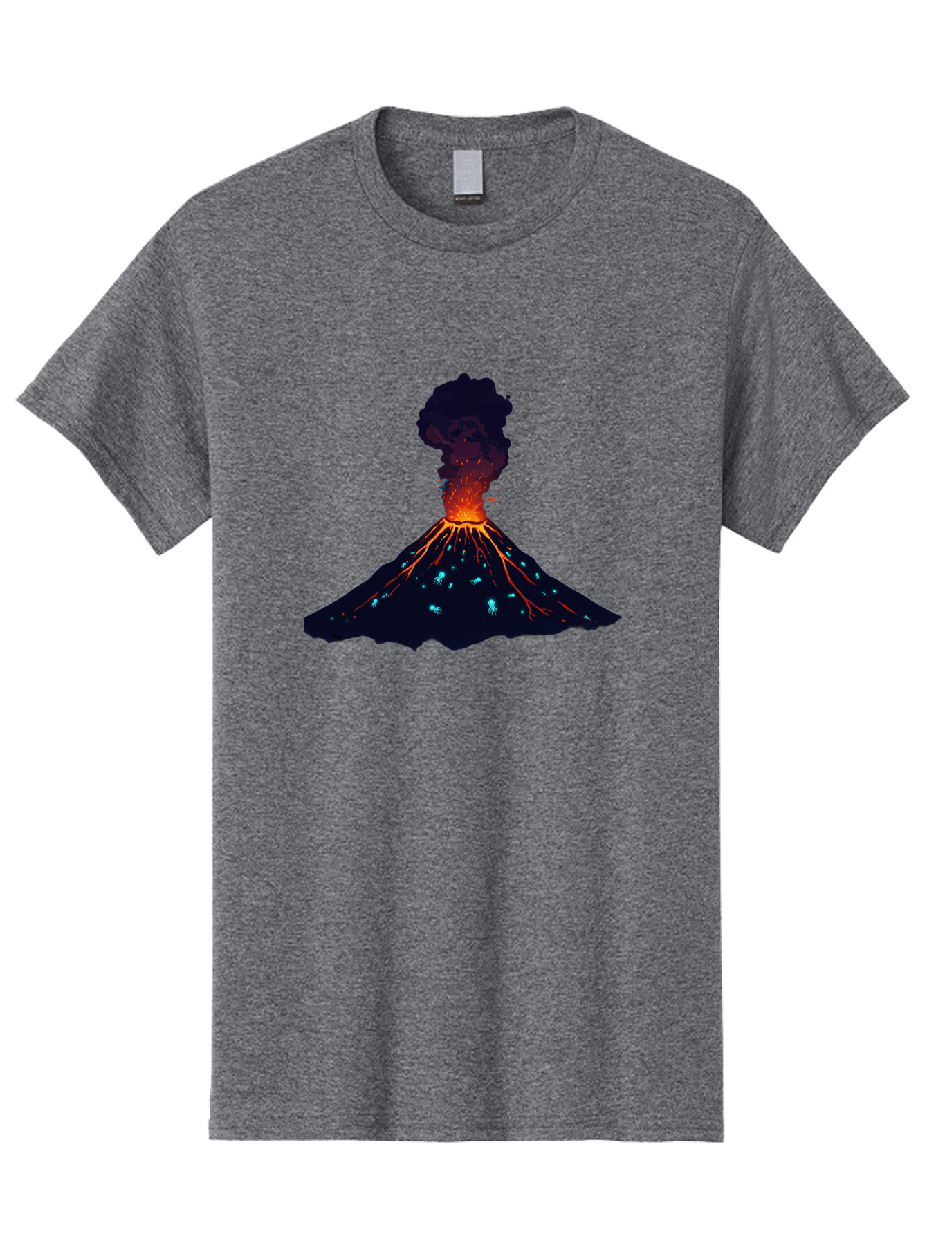Volcano-Eruption-10 Men'S Graphic Tee, 100% Cotton, Comfortable Casual Summer Wear, Machine Washable, Vintage Camera, Old Camera, Antique Camera, Black Camera, Classic Photography, Photography Equipment, Nostalgic Device, Film Camera, Bai538