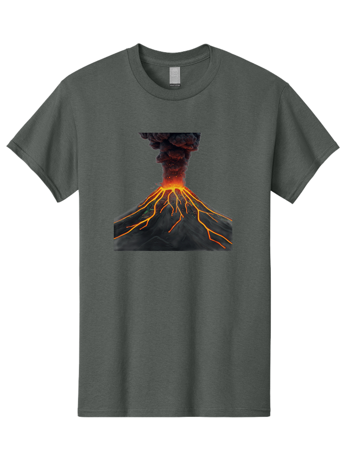Volcano-Eruption-12 Men'S Graphic Tee, 100% Cotton, Comfortable Casual Summer Wear, Machine Washable, Vintage Camera, Old Camera, Antique Camera, Black Camera, Classic Photography, Photography Equipment, Nostalgic Device, Film Camera, Bai540