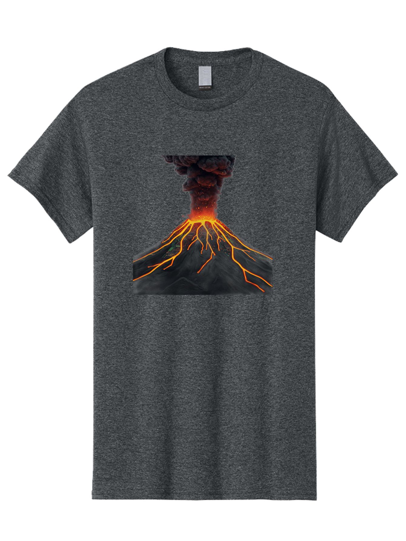 Volcano-Eruption-12 Men'S Graphic Tee, 100% Cotton, Comfortable Casual Summer Wear, Machine Washable, Vintage Camera, Old Camera, Antique Camera, Black Camera, Classic Photography, Photography Equipment, Nostalgic Device, Film Camera, Bai540