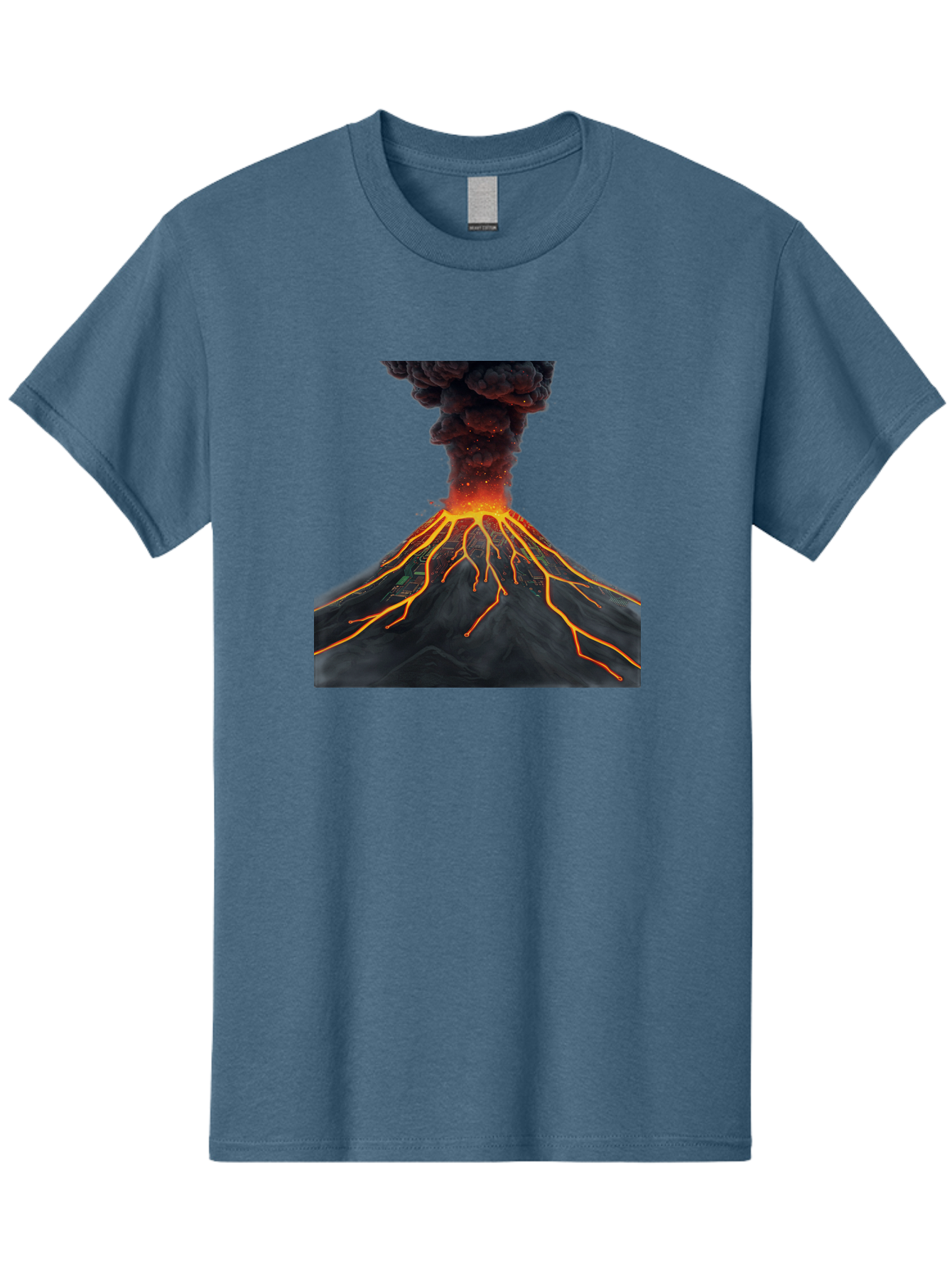 Volcano-Eruption-12 Men'S Graphic Tee, 100% Cotton, Comfortable Casual Summer Wear, Machine Washable, Vintage Camera, Old Camera, Antique Camera, Black Camera, Classic Photography, Photography Equipment, Nostalgic Device, Film Camera, Bai540