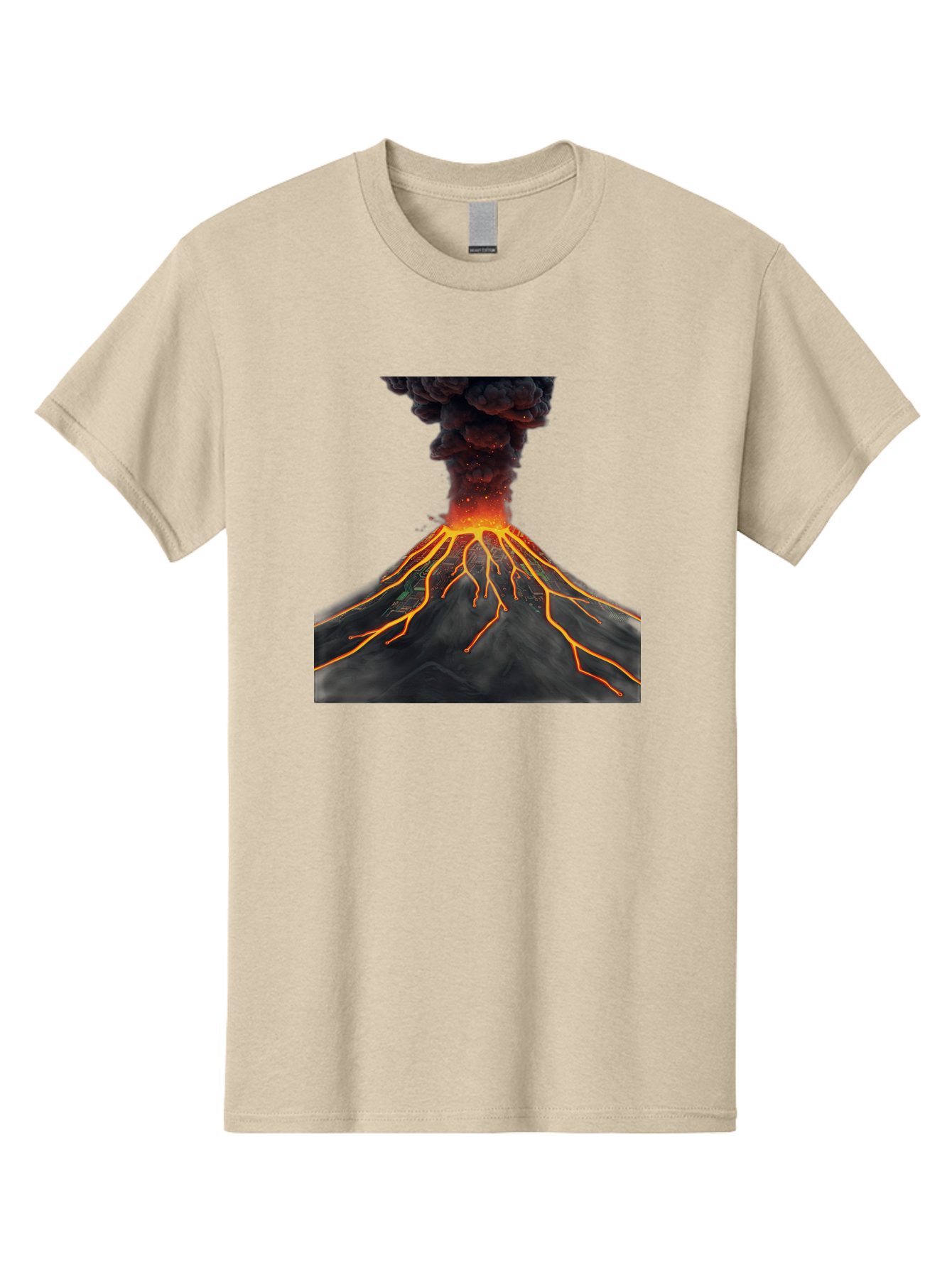 Volcano-Eruption-12 Men'S Graphic Tee, 100% Cotton, Comfortable Casual Summer Wear, Machine Washable, Vintage Camera, Old Camera, Antique Camera, Black Camera, Classic Photography, Photography Equipment, Nostalgic Device, Film Camera, Bai540