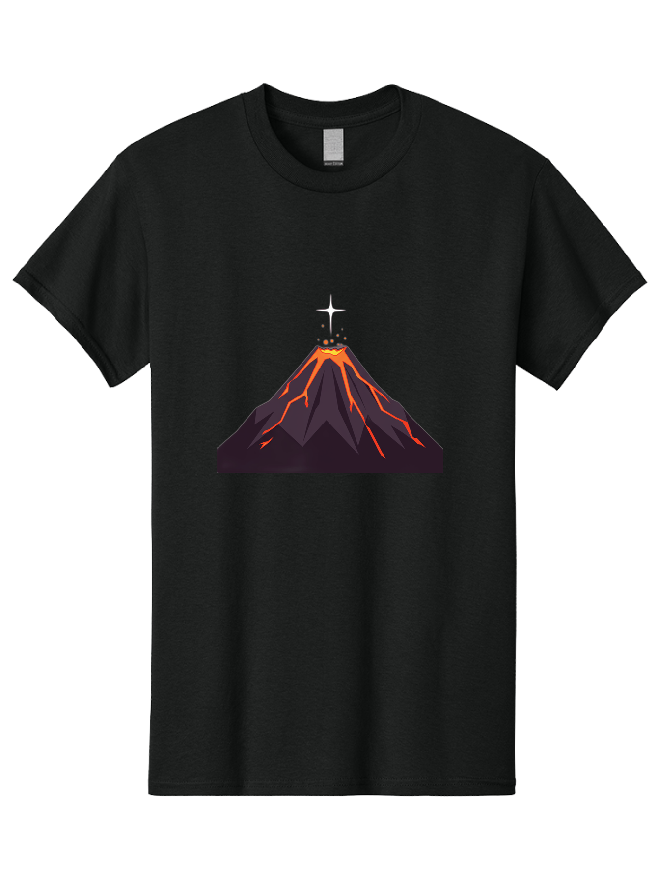 Volcano-Eruption-5 Men'S Graphic Tee, 100% Cotton, Comfortable Casual Summer Wear, Machine Washable, Vintage Camera, Old Camera, Antique Camera, Black Camera, Classic Photography, Photography Equipment, Nostalgic Device, Film Camera, Bai544