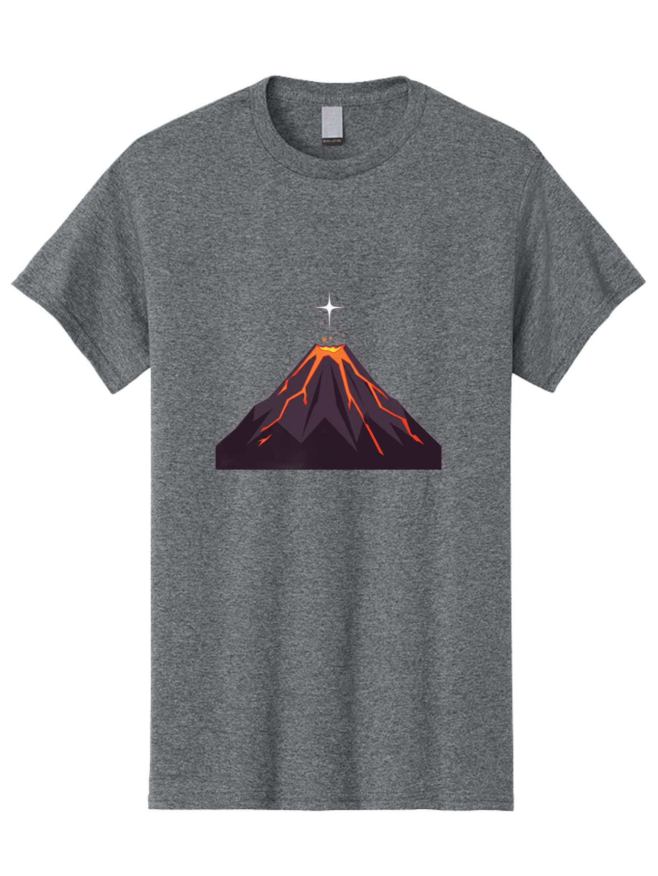Volcano-Eruption-5 Men'S Graphic Tee, 100% Cotton, Comfortable Casual Summer Wear, Machine Washable, Vintage Camera, Old Camera, Antique Camera, Black Camera, Classic Photography, Photography Equipment, Nostalgic Device, Film Camera, Bai544