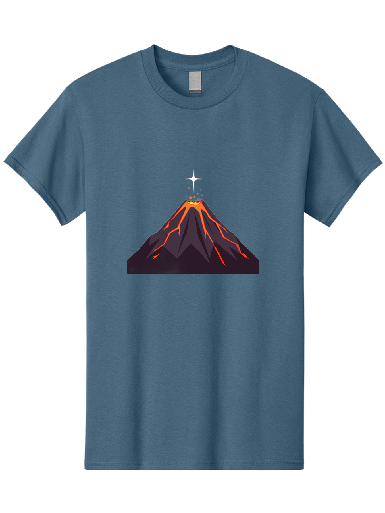 Volcano-Eruption-5 Men'S Graphic Tee, 100% Cotton, Comfortable Casual Summer Wear, Machine Washable, Vintage Camera, Old Camera, Antique Camera, Black Camera, Classic Photography, Photography Equipment, Nostalgic Device, Film Camera, Bai544