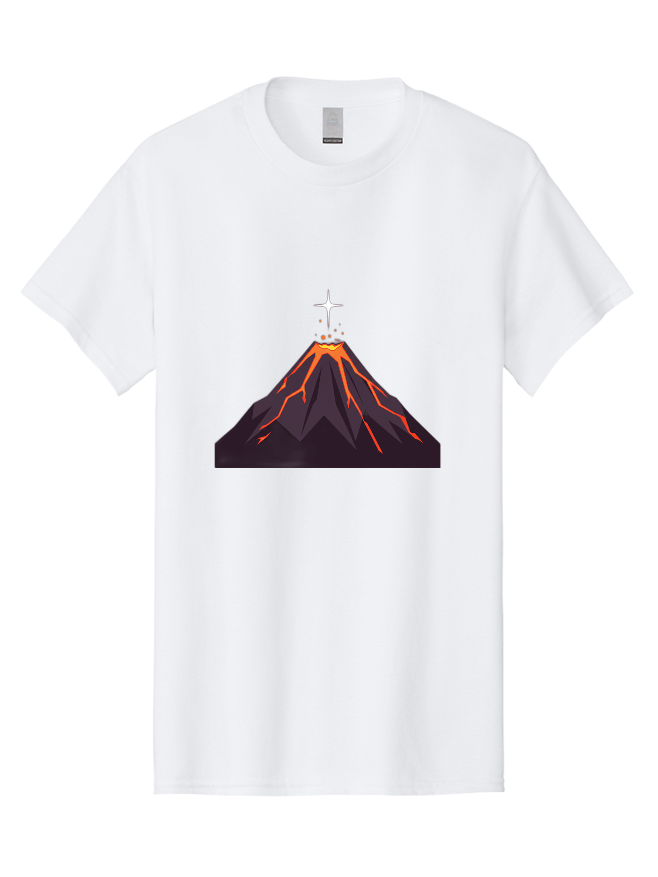 Volcano-Eruption-5 Men'S Graphic Tee, 100% Cotton, Comfortable Casual Summer Wear, Machine Washable, Vintage Camera, Old Camera, Antique Camera, Black Camera, Classic Photography, Photography Equipment, Nostalgic Device, Film Camera, Bai544