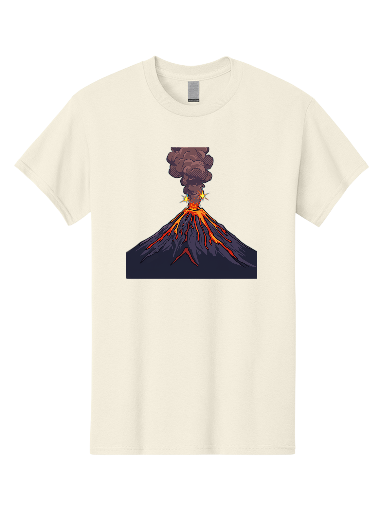 Volcano-Eruption-6 Men'S Graphic Tee, 100% Cotton, Comfortable Casual Summer Wear, Machine Washable, Vintage Camera, Old Camera, Antique Camera, Black Camera, Classic Photography, Photography Equipment, Nostalgic Device, Film Camera, Bai545