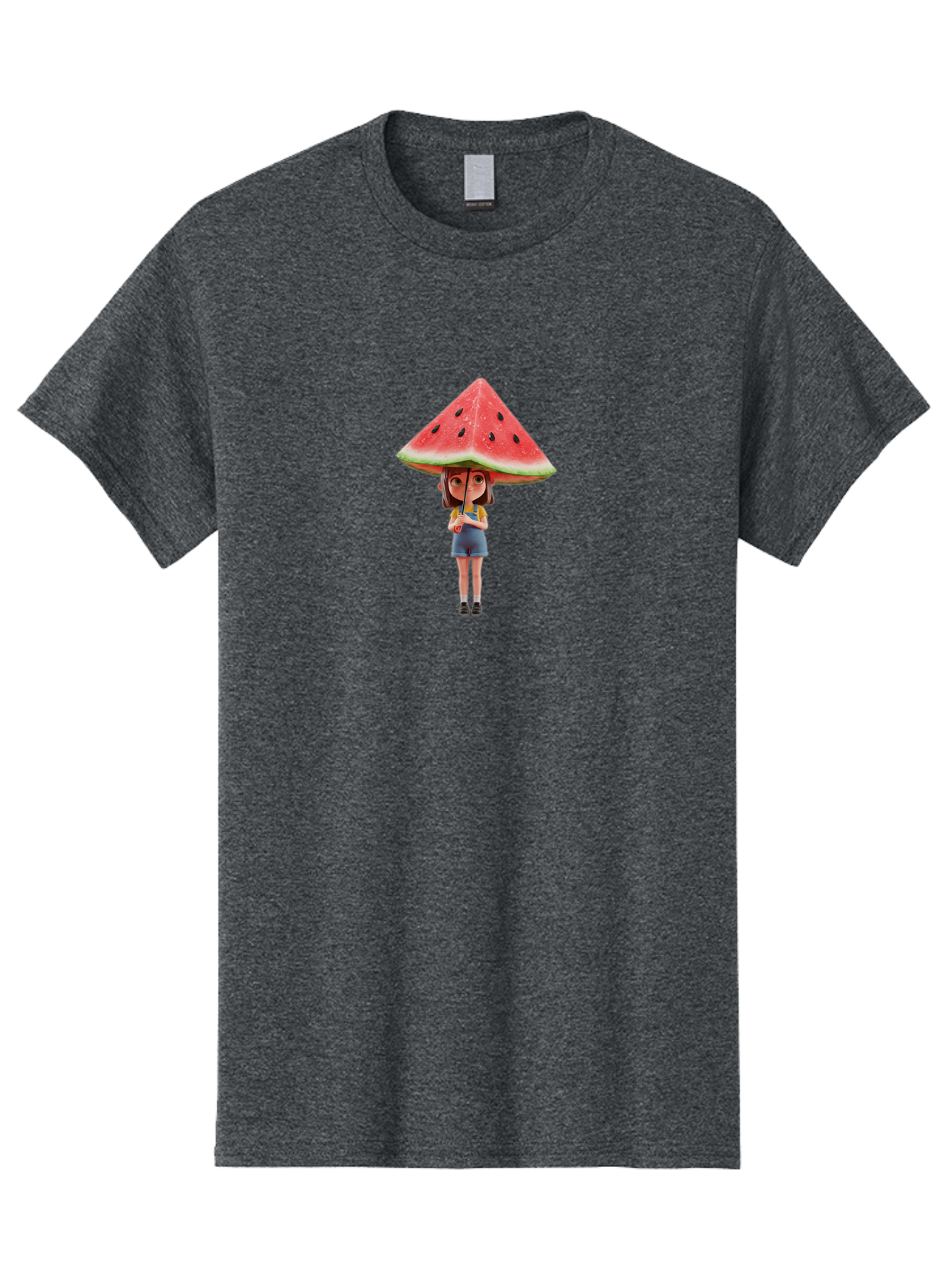 Watermelon-Umbrella-Girl Men'S Graphic Tee, 100% Cotton, Comfortable Casual Summer Wear, Machine Washable, Vintage Camera, Old Camera, Antique Camera, Black Camera, Classic Photography, Photography Equipment, Nostalgic Device, Film Camera, Bai556