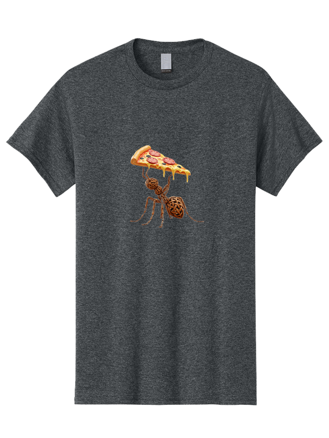 Woven-Ant-Pizza Men'S Graphic Tee, 100% Cotton, Comfortable Casual Summer Wear, Machine Washable, Vintage Camera, Old Camera, Antique Camera, Black Camera, Classic Photography, Photography Equipment, Nostalgic Device, Film Camera, Camera Art Bai568