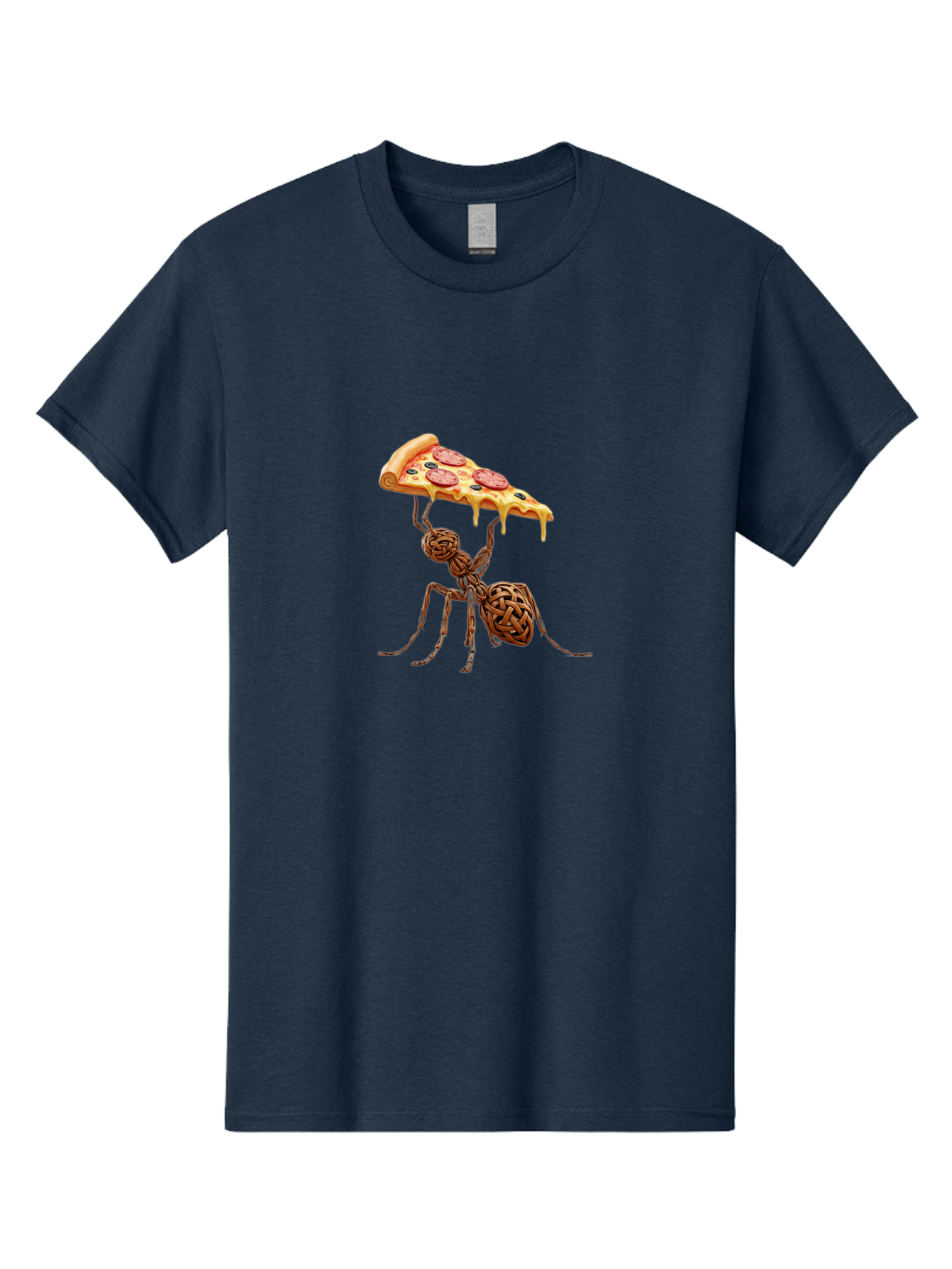 Woven-Ant-Pizza Men'S Graphic Tee, 100% Cotton, Comfortable Casual Summer Wear, Machine Washable, Vintage Camera, Old Camera, Antique Camera, Black Camera, Classic Photography, Photography Equipment, Nostalgic Device, Film Camera, Camera Art Bai568