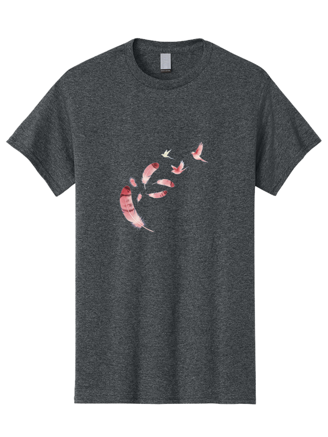 Birds-And-Feathers Men'S Graphic Tee, 100% Cotton, Comfortable Casual Summer Wear, Machine Washable, Vintage Camera, Old Camera, Antique Camera, Black Camera, Classic Photography, Photography Equipment, Nostalgic Device, Film Camera, Bai590