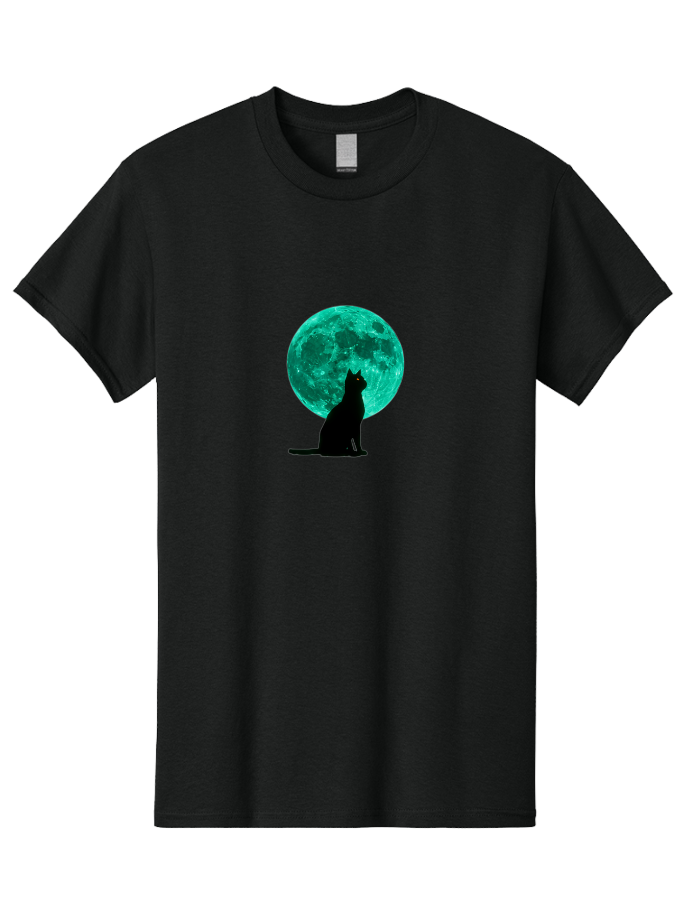 Black-Cat-Moon Men'S Graphic Tee, 100% Cotton, Comfortable Casual Summer Wear, Machine Washable, Vintage Camera, Old Camera, Antique Camera, Black Camera, Classic Photography, Photography Equipment, Nostalgic Device, Film Camera, Camera Art Bai593