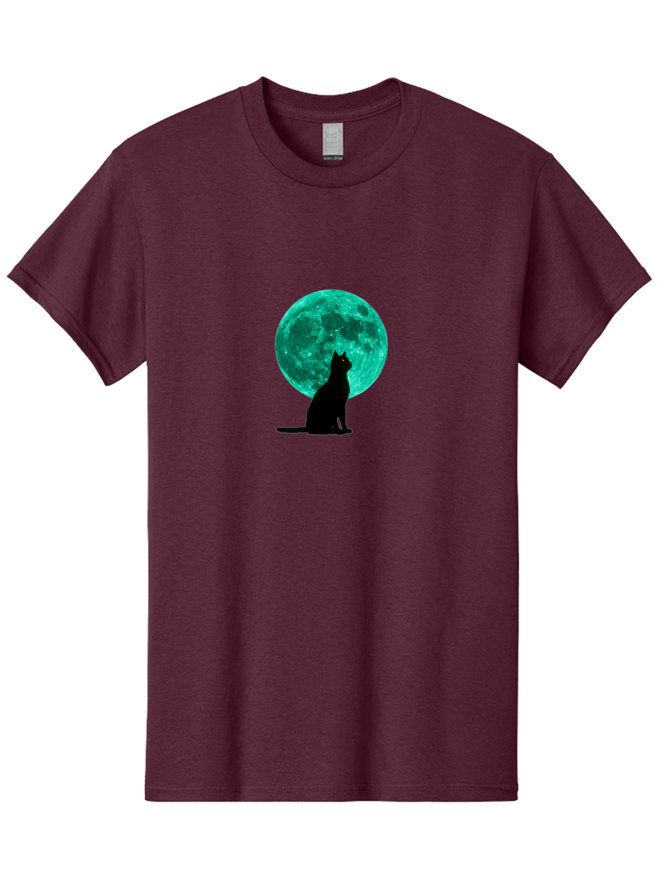 Black-Cat-Moon Men'S Graphic Tee, 100% Cotton, Comfortable Casual Summer Wear, Machine Washable, Vintage Camera, Old Camera, Antique Camera, Black Camera, Classic Photography, Photography Equipment, Nostalgic Device, Film Camera, Camera Art Bai593