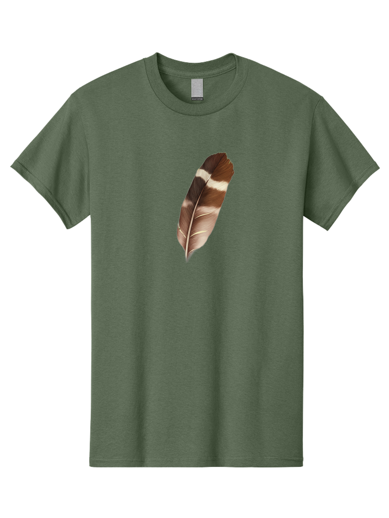 Brown-Feather-2 Men'S Graphic Tee, 100% Cotton, Comfortable Casual Summer Wear, Machine Washable, Vintage Camera, Old Camera, Antique Camera, Black Camera, Classic Photography, Photography Equipment, Nostalgic Device, Film Camera, Camera Art Bai604