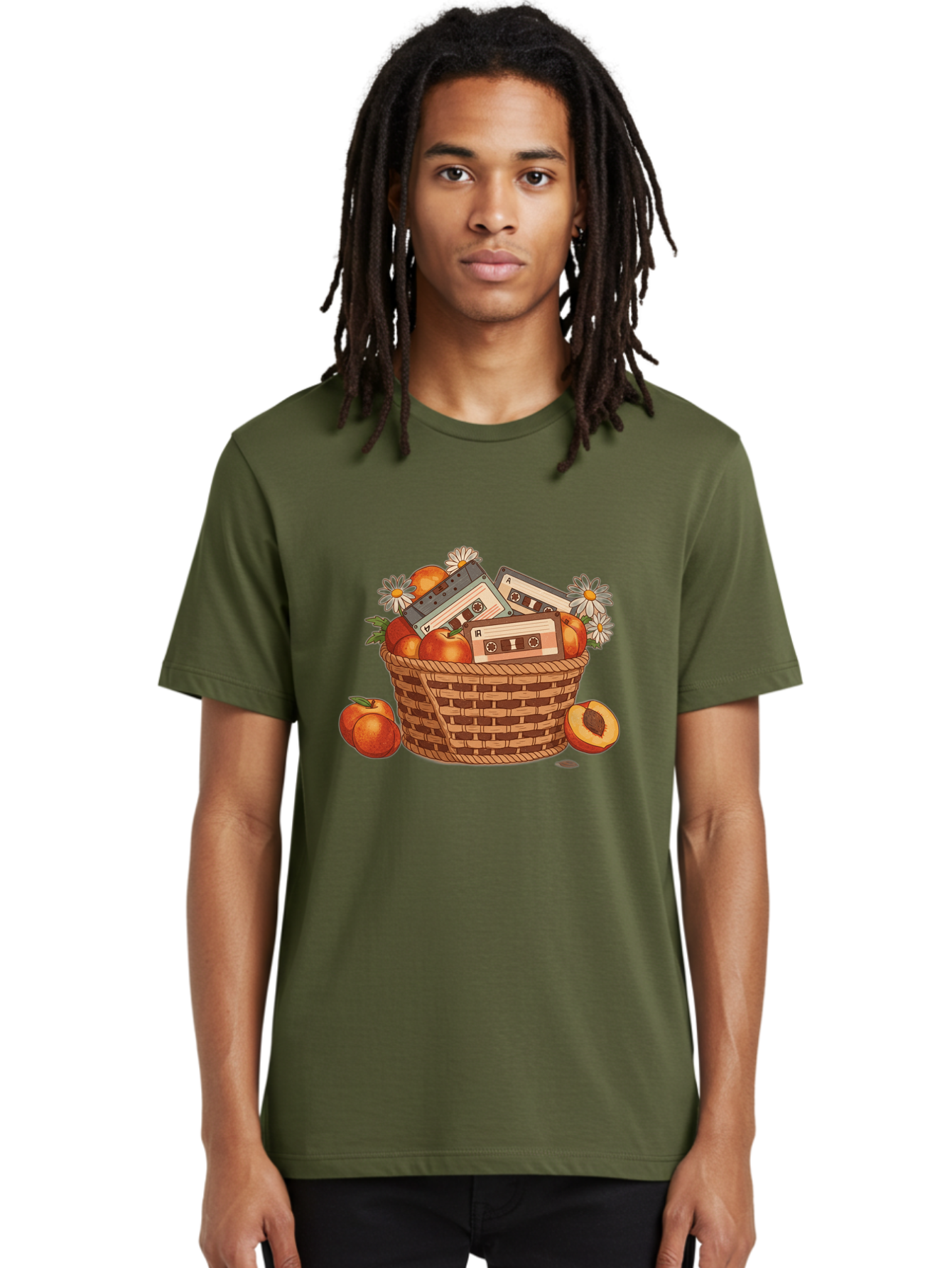 Cassettes-And-Peaches Men'S Graphic Tee, 100% Cotton, Comfortable Casual Summer Wear, Machine Washable, Vintage Camera, Old Camera, Antique Camera, Black Camera, Classic Photography, Photography Equipment, Nostalgic Device, Film Camera, Bai615