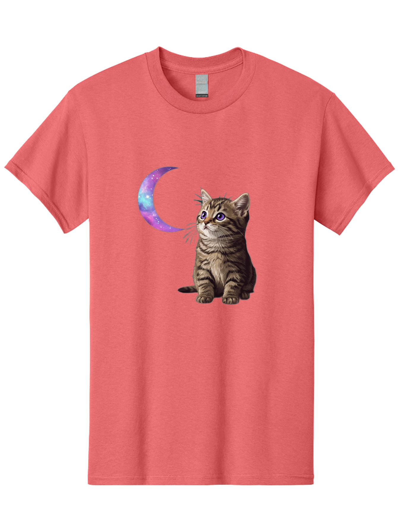 Cat-And-Crescent-Moon-3 Men'S Graphic Tee, 100% Cotton, Comfortable Casual Summer Wear, Machine Washable, Vintage Camera, Old Camera, Antique Camera, Black Camera, Classic Photography, Photography Equipment, Nostalgic Device, Film Camera, Bai621