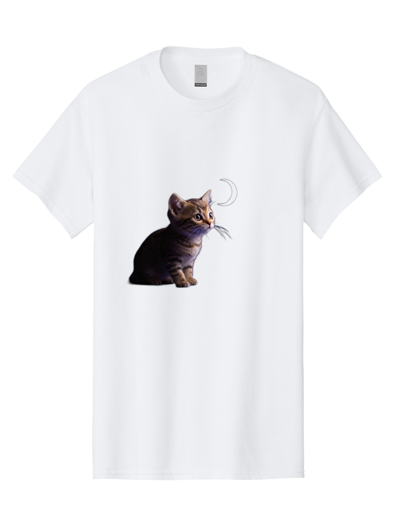 Cat-And-Crescent-Moon Men'S Graphic Tee, 100% Cotton, Comfortable Casual Summer Wear, Machine Washable, Vintage Camera, Old Camera, Antique Camera, Black Camera, Classic Photography, Photography Equipment, Nostalgic Device, Film Camera, Bai622