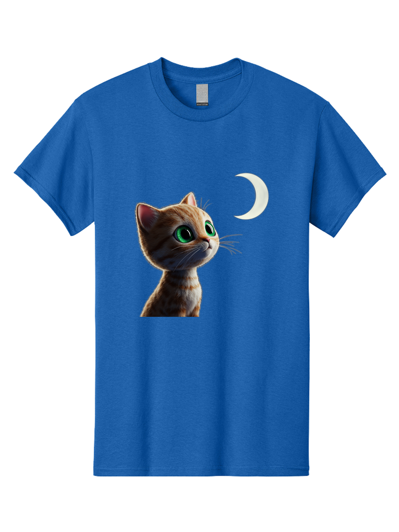 Cat-Gazing-At-Crescent-Moon Men'S Graphic Tee, 100% Cotton, Comfortable Casual Summer Wear, Machine Washable, Vintage Camera, Old Camera, Antique Camera, Black Camera, Classic Photography, Photography Equipment, Nostalgic Device, Film Camera, Bai628
