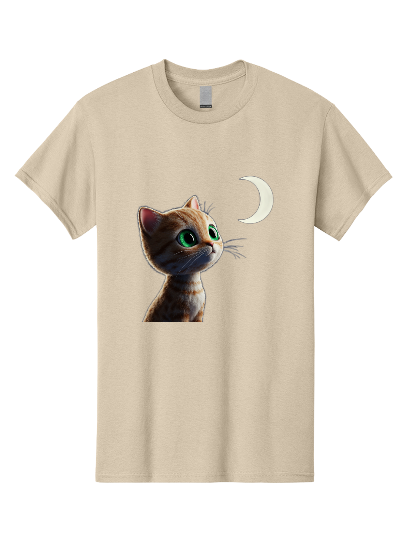 Cat-Gazing-At-Crescent-Moon Men'S Graphic Tee, 100% Cotton, Comfortable Casual Summer Wear, Machine Washable, Vintage Camera, Old Camera, Antique Camera, Black Camera, Classic Photography, Photography Equipment, Nostalgic Device, Film Camera, Bai628