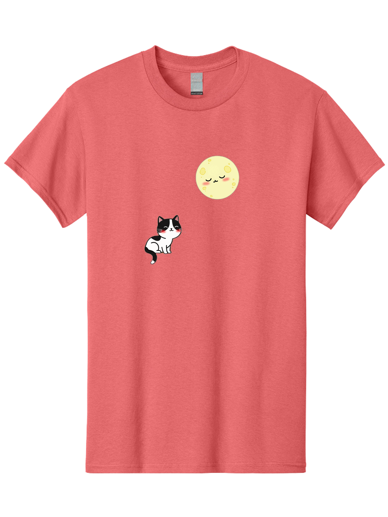 Cat-Gazing-At-Moon Men'S Graphic Tee, 100% Cotton, Comfortable Casual Summer Wear, Machine Washable, Vintage Camera, Old Camera, Antique Camera, Black Camera, Classic Photography, Photography Equipment, Nostalgic Device, Film Camera, Bai630