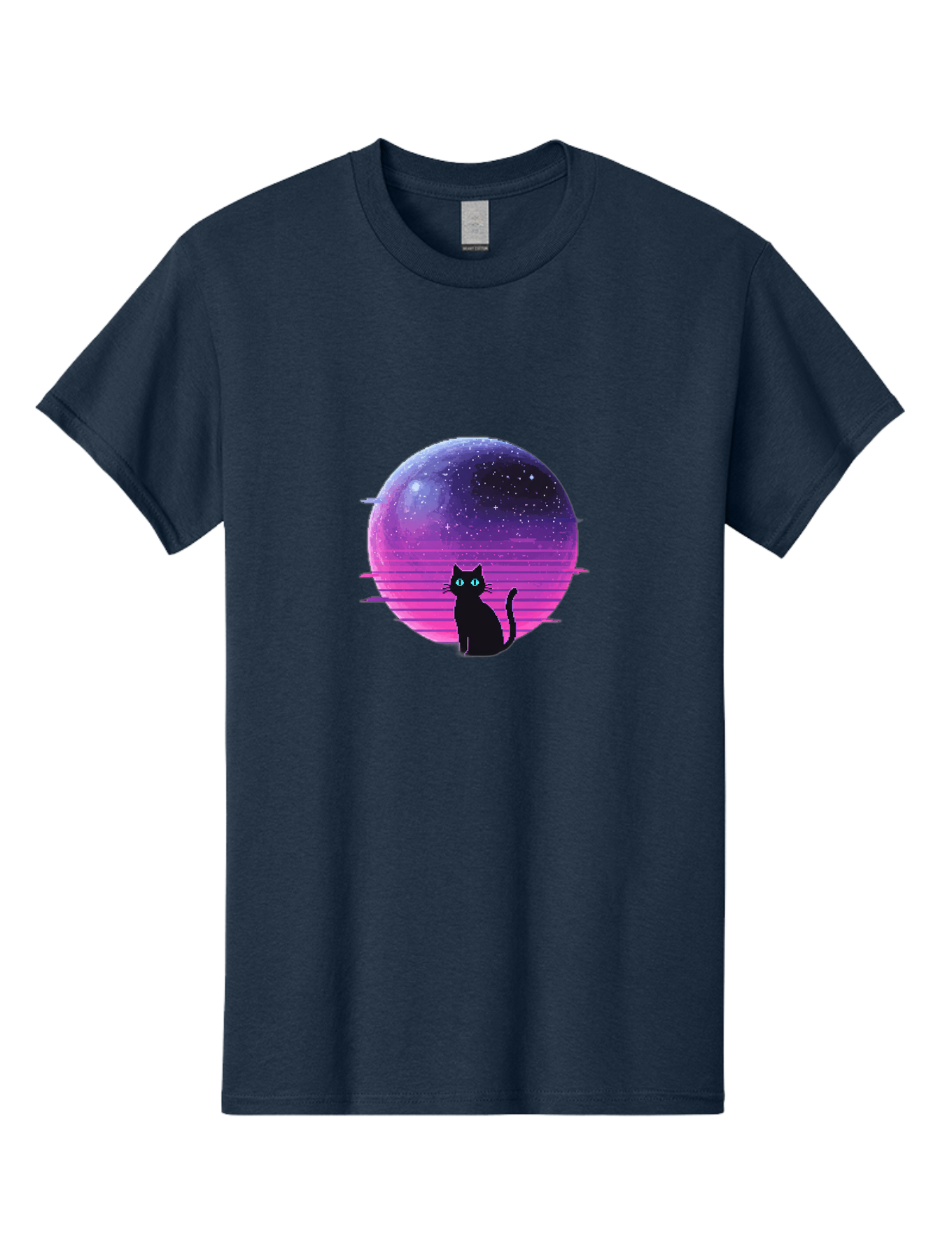 Cat-In-Retro-Sunset Men'S Graphic Tee, 100% Cotton, Comfortable Casual Summer Wear, Machine Washable, Vintage Camera, Old Camera, Antique Camera, Black Camera, Classic Photography, Photography Equipment, Nostalgic Device, Film Camera, Bai631