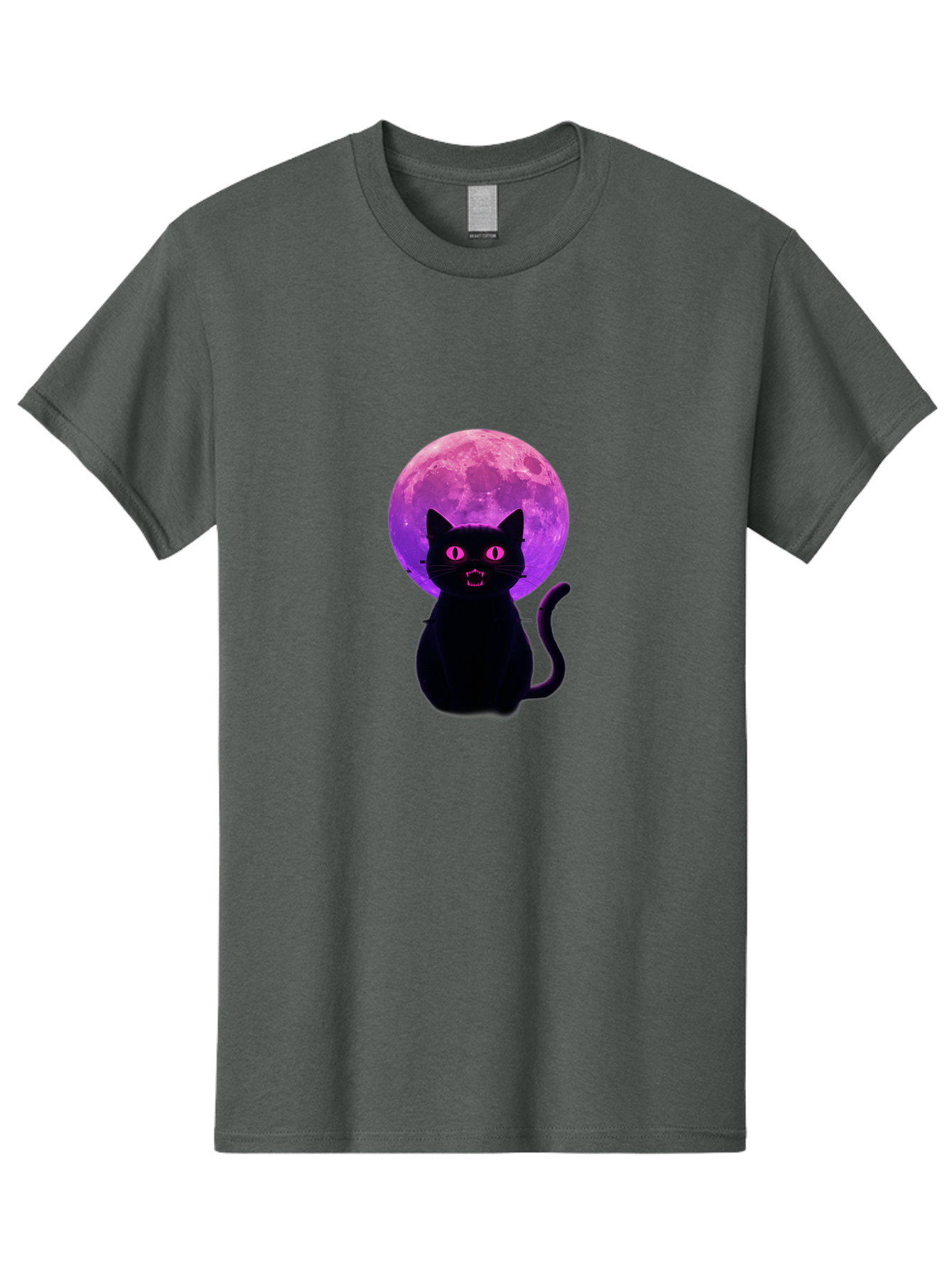 Cat-Under-Purple-Moon Men'S Graphic Tee, 100% Cotton, Comfortable Casual Summer Wear, Machine Washable, Vintage Camera, Old Camera, Antique Camera, Black Camera, Classic Photography, Photography Equipment, Nostalgic Device, Film Camera, Bai647