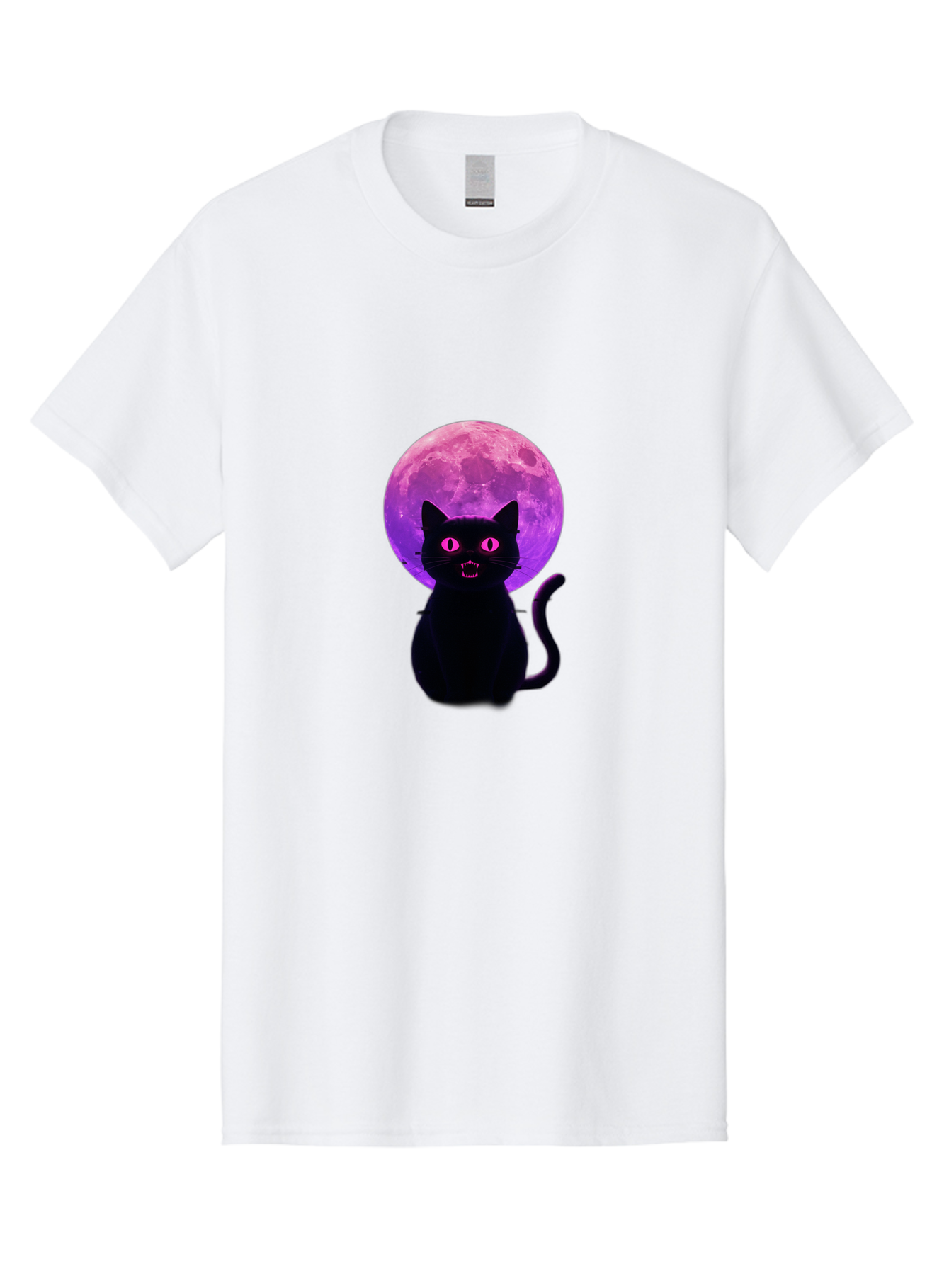 Cat-Under-Purple-Moon Men'S Graphic Tee, 100% Cotton, Comfortable Casual Summer Wear, Machine Washable, Vintage Camera, Old Camera, Antique Camera, Black Camera, Classic Photography, Photography Equipment, Nostalgic Device, Film Camera, Bai647