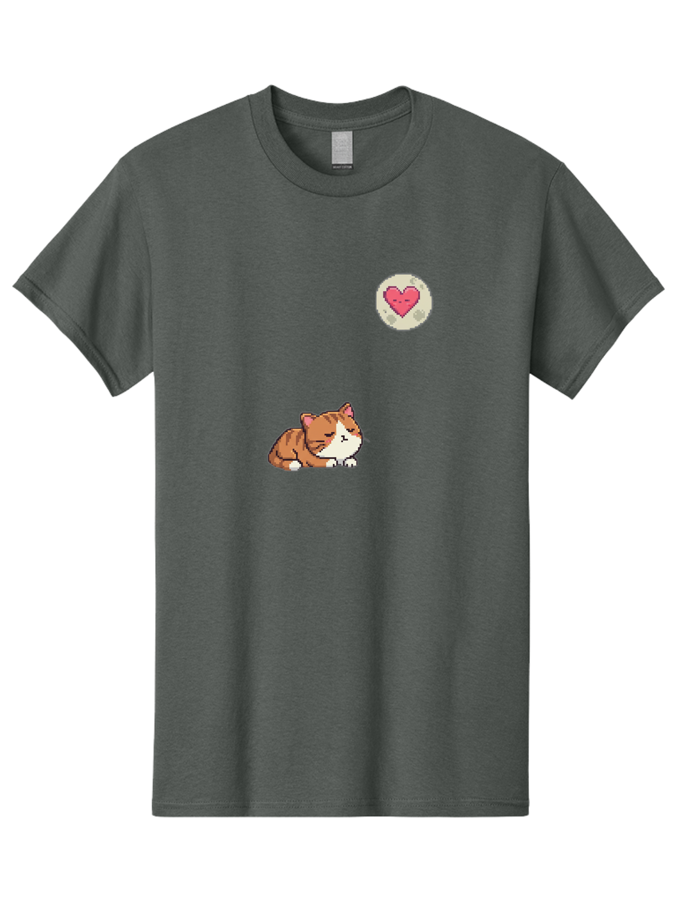 Cat-With-Heart Men'S Graphic Tee, 100% Cotton, Comfortable Casual Summer Wear, Machine Washable, Vintage Camera, Old Camera, Antique Camera, Black Camera, Classic Photography, Photography Equipment, Nostalgic Device, Film Camera, Camera Art Bai648