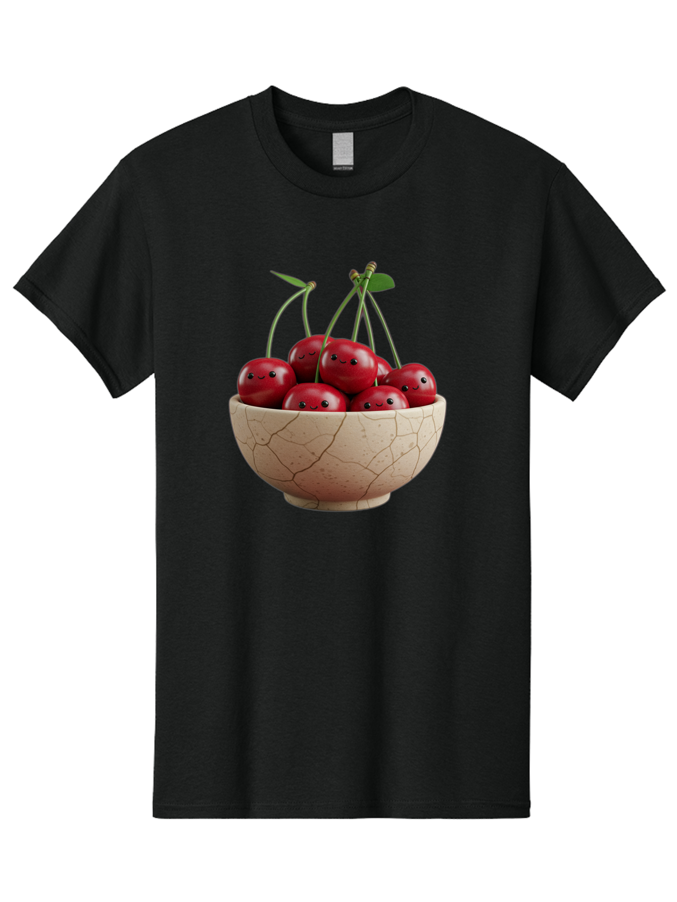 Cherries-2 Men'S Graphic Tee, 100% Cotton, Comfortable Casual Summer Wear, Machine Washable, Vintage Camera, Old Camera, Antique Camera, Black Camera, Classic Photography, Photography Equipment, Nostalgic Device, Film Camera, Camera Art Bai655