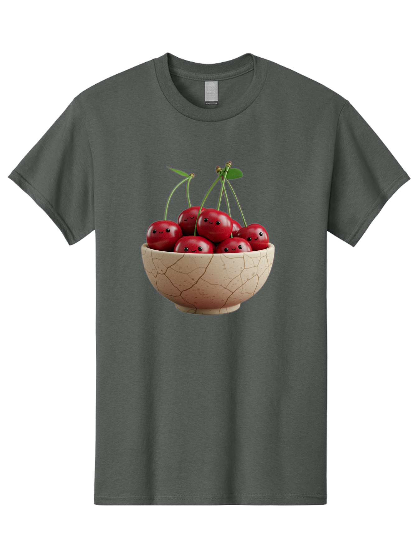 Cherries-2 Men'S Graphic Tee, 100% Cotton, Comfortable Casual Summer Wear, Machine Washable, Vintage Camera, Old Camera, Antique Camera, Black Camera, Classic Photography, Photography Equipment, Nostalgic Device, Film Camera, Camera Art Bai655